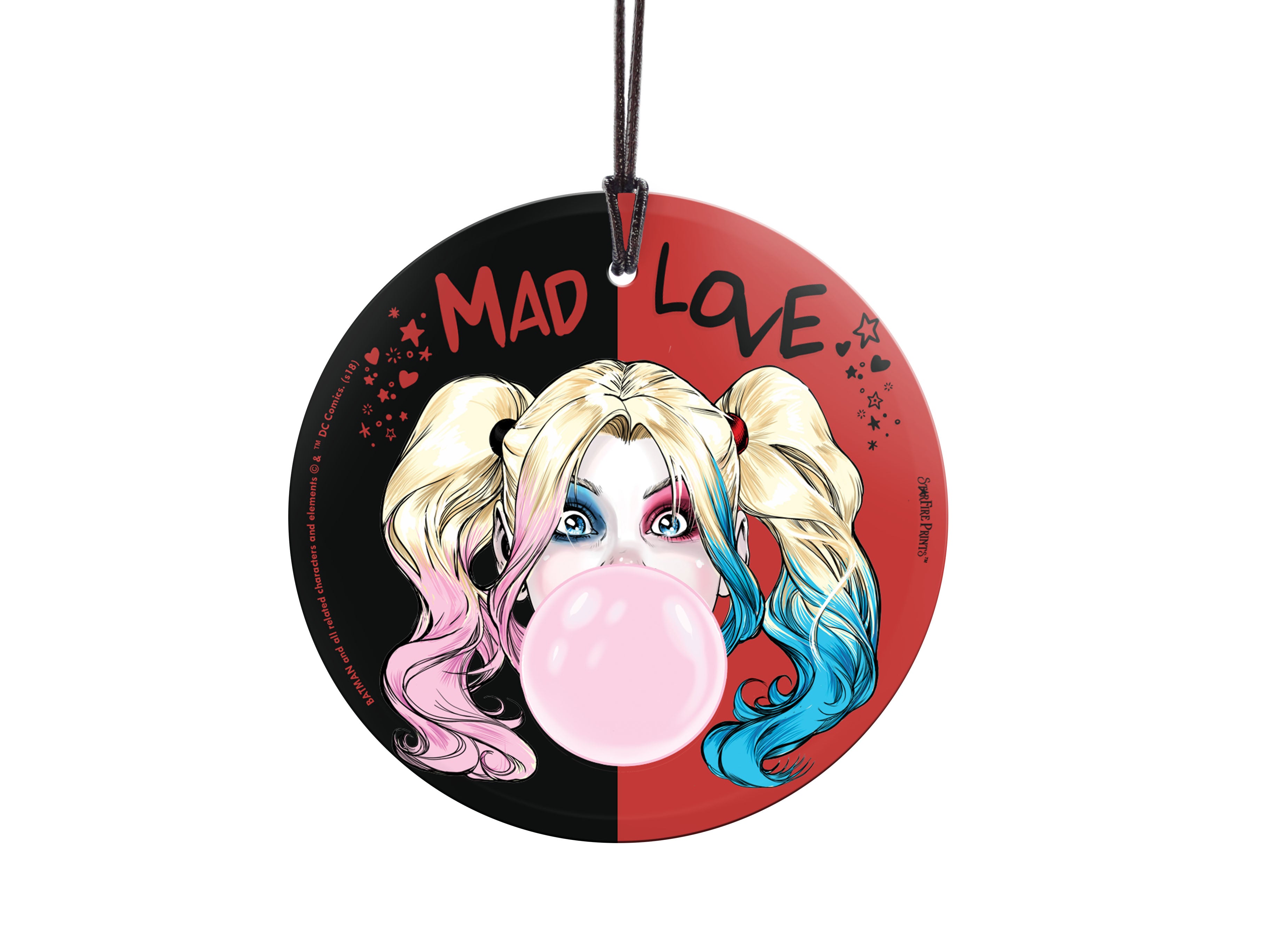 DC Comics (Harley Quinn - Mad Love) StarFire Prints™ Hanging Glass Print SPCIR875