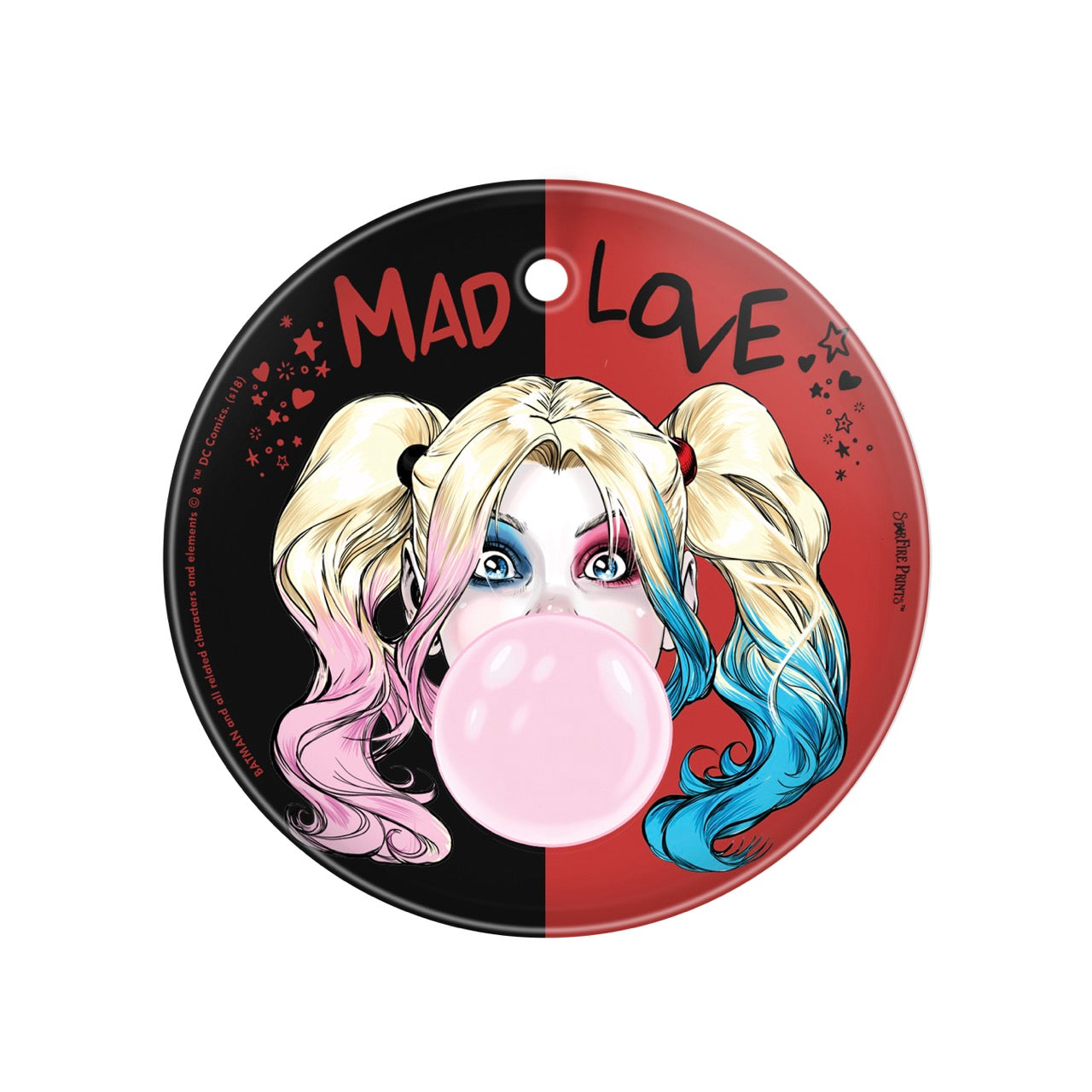 DC Comics (Harley Quinn - Mad Love) StarFire Prints™ Glass Art SPCIR875