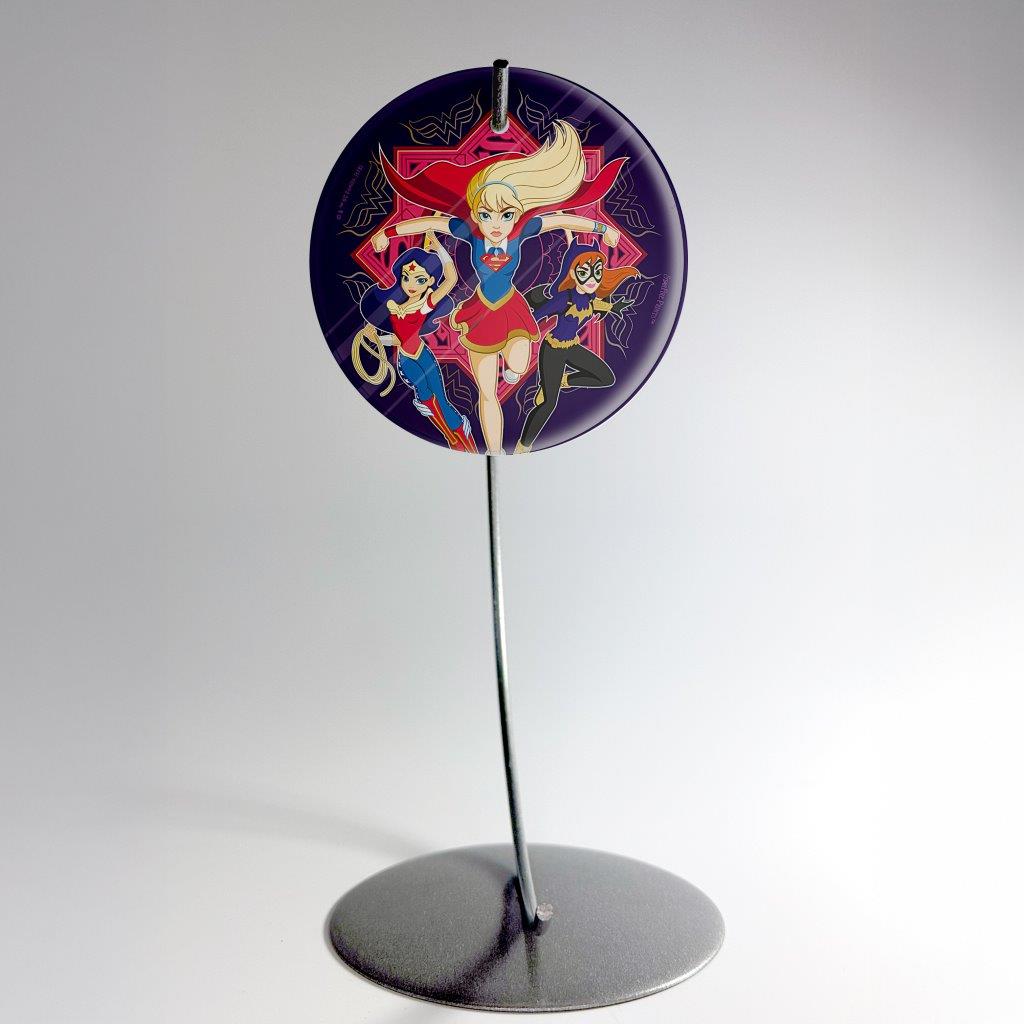 DC Super Hero Girls (Jump Into Action) StarFire Prints™ Glass Art SPCIR879