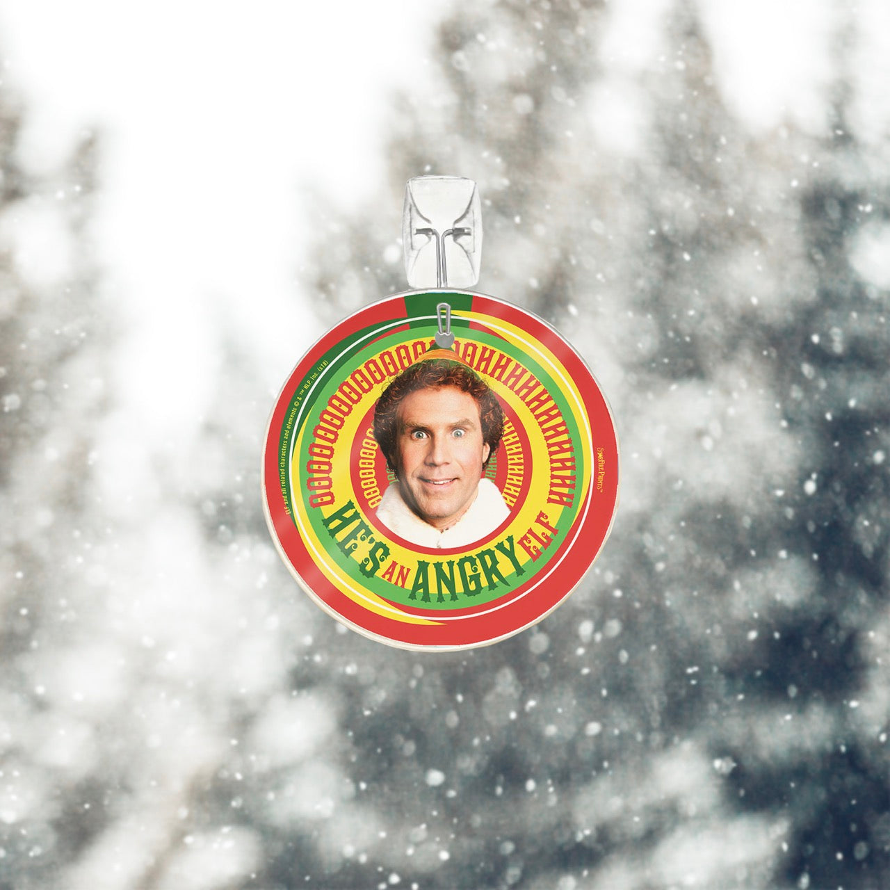 Elf (Hes An Angry Elf) StarFire Prints™ Glass Art SPCIR880