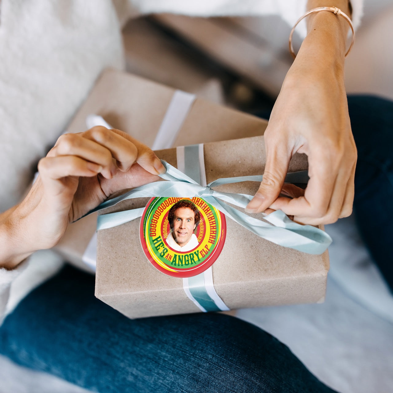 Elf (Hes An Angry Elf) StarFire Prints™ Glass Art SPCIR880