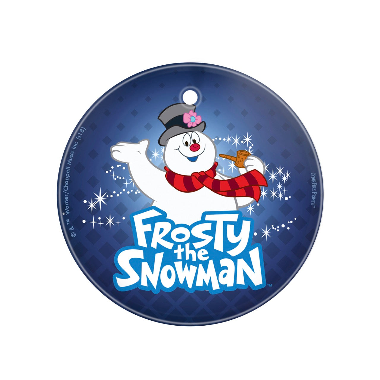 Frosty the Snowman (Frosty) StarFire Prints™ Glass Art SPCIR882