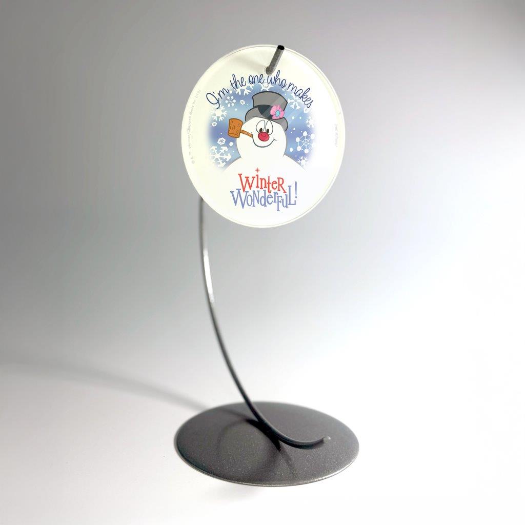 Frosty the Snowman (Wonderful Winter) StarFire Prints™ Glass Art SPCIR883