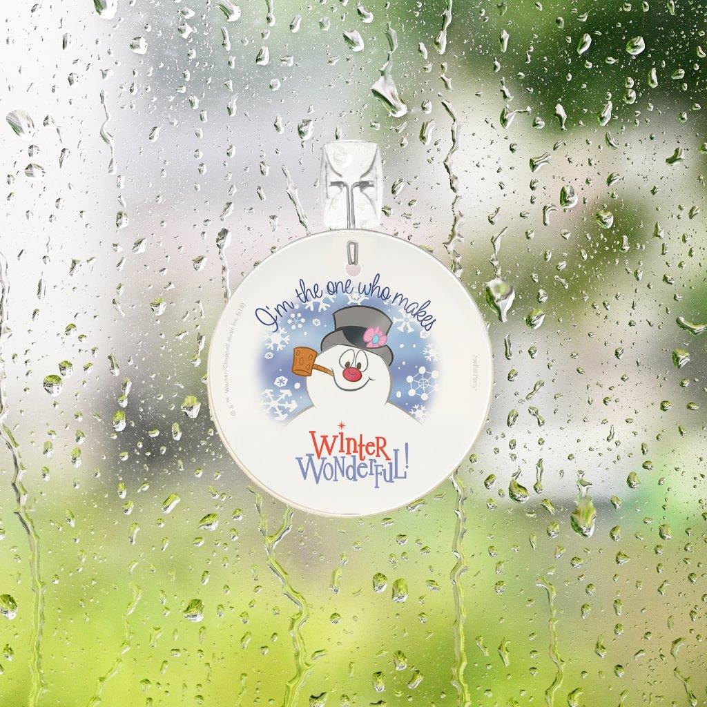 Frosty the Snowman (Wonderful Winter) StarFire Prints™ Glass Art SPCIR883