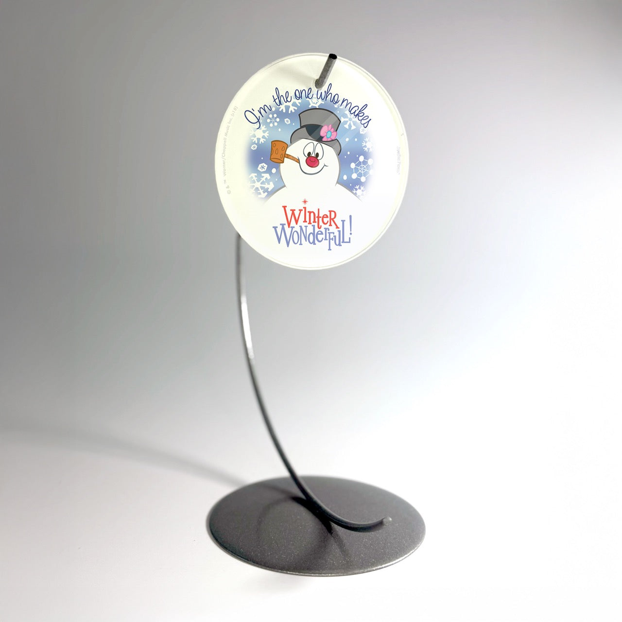 Frosty the Snowman (Wonderful Winter) StarFire Prints™ Glass Art SPCIR883