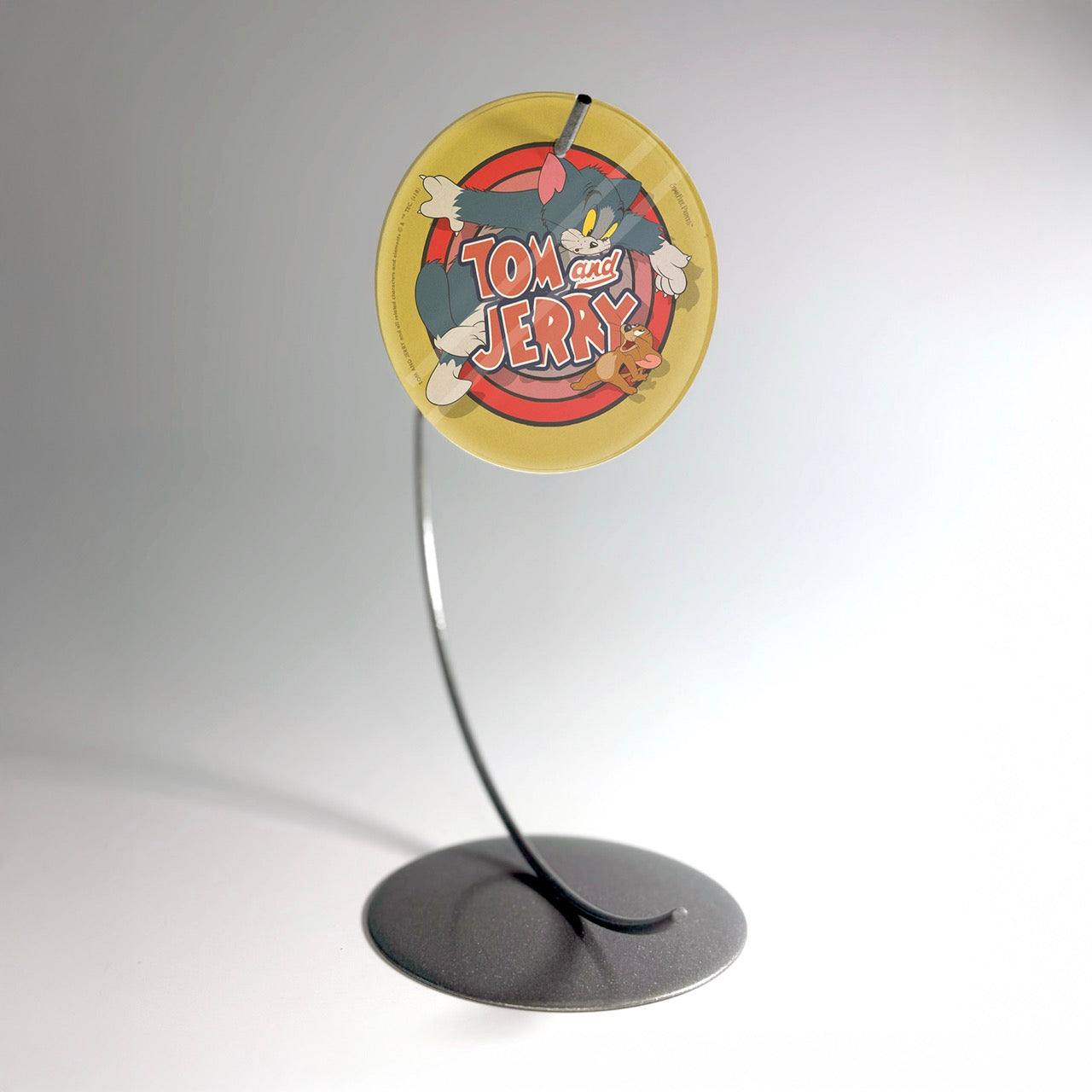 Tom and Jerry (Logo) StarFire Prints™ Glass Art SPCIR886