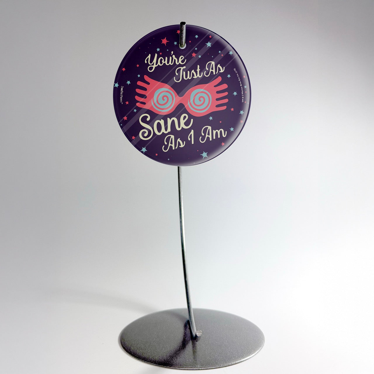 Harry Potter (You're Just As Sane As I Am) StarFire Prints™ Glass Art SPCIR902