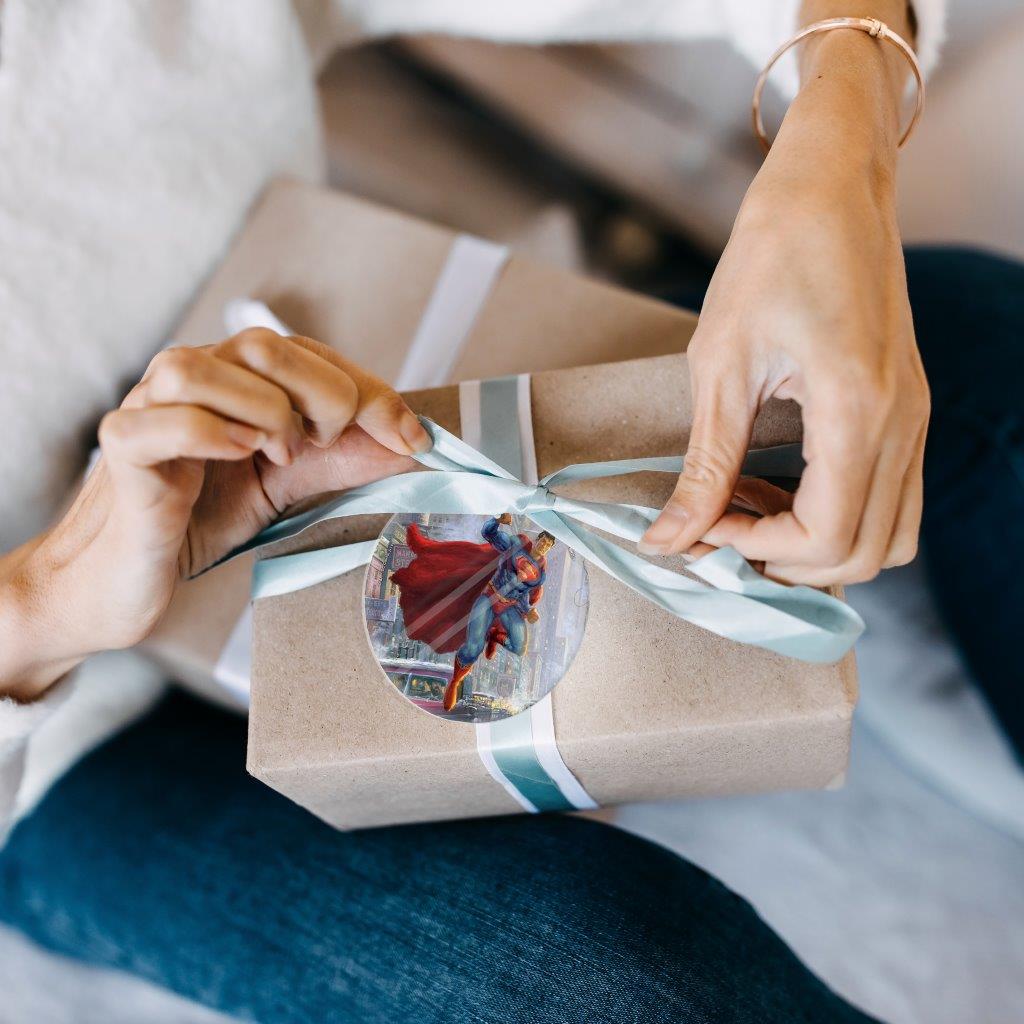 DC Comics (Superman) StarFire Prints™ Glass Art SPCIR904