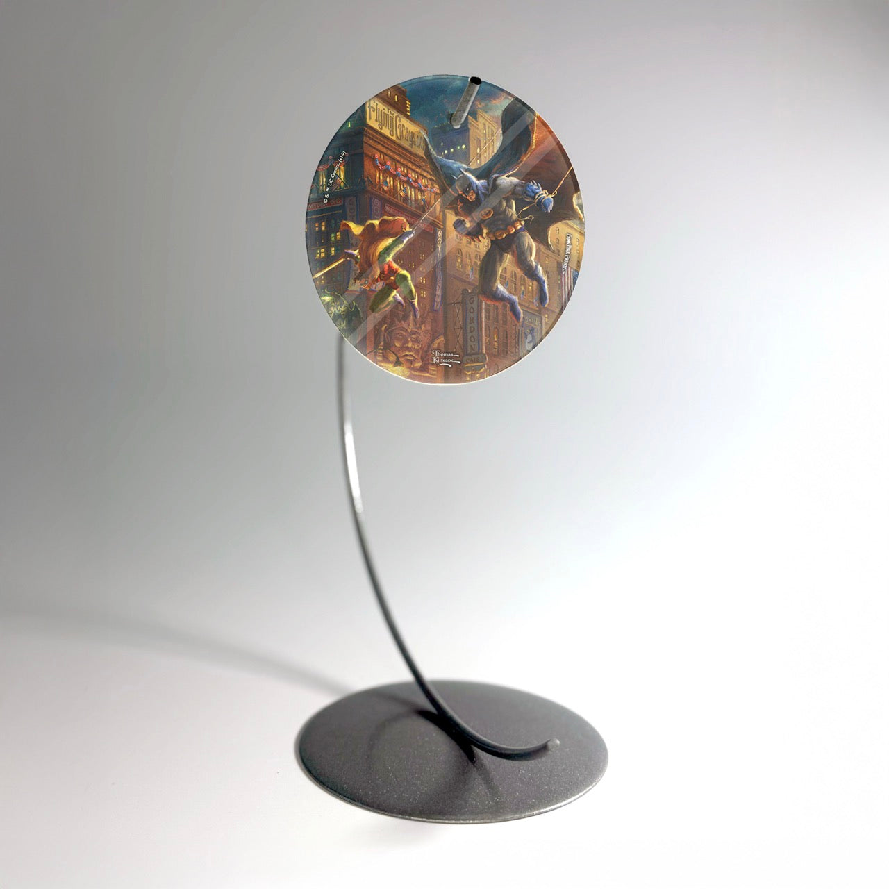 DC Comics (The Dark Knight Saves Gotham City) StarFire Prints™ Glass Art SPCIR905