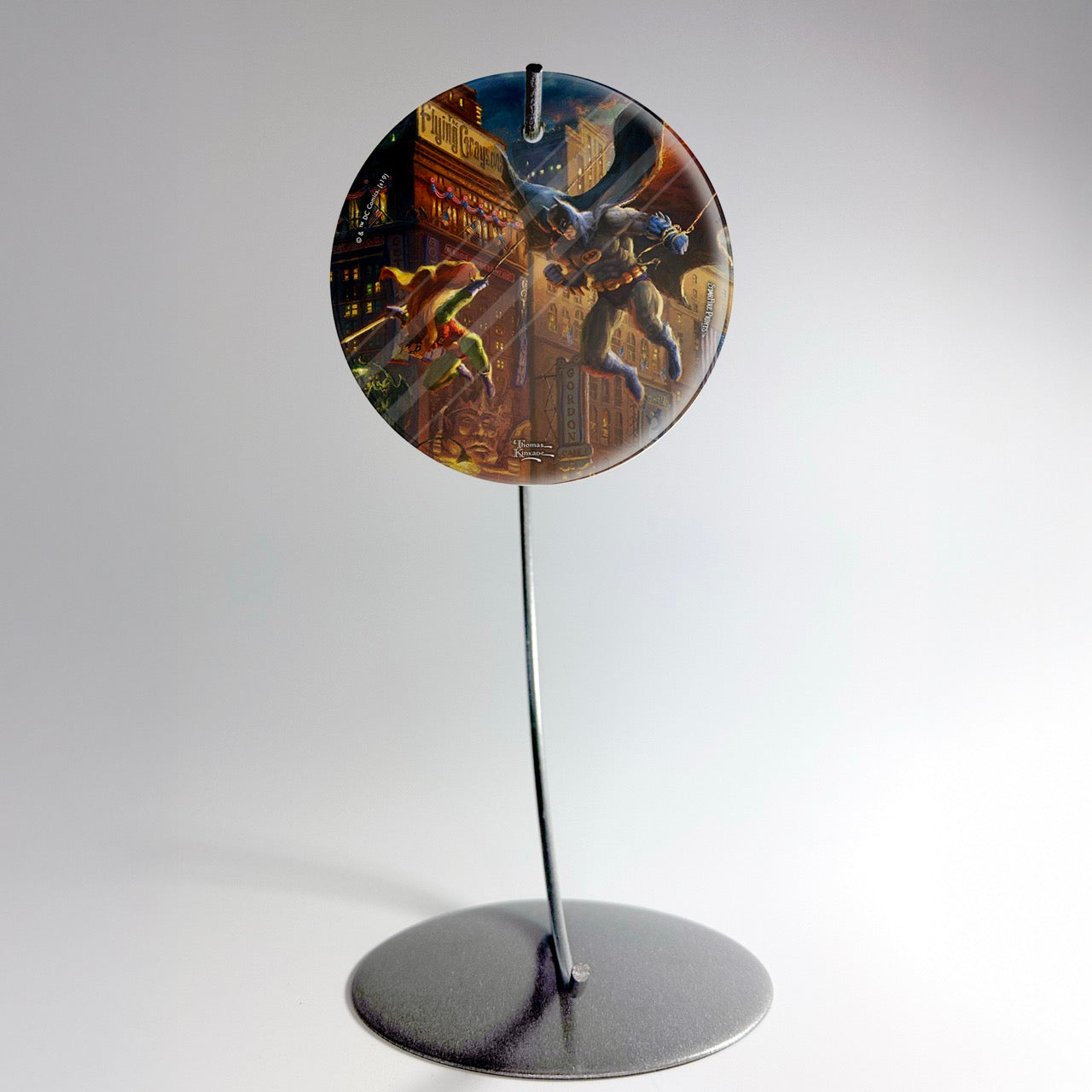 DC Comics (The Dark Knight Saves Gotham City) StarFire Prints™ Glass Art SPCIR905