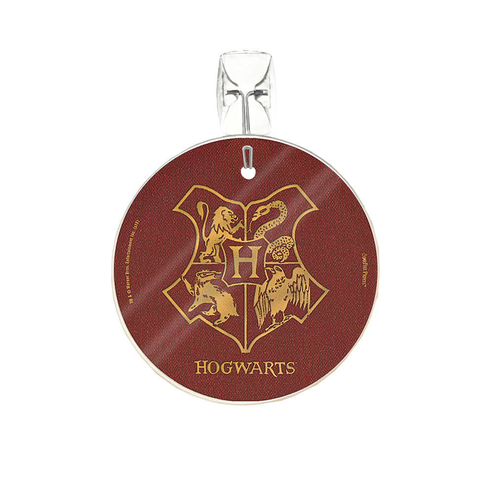 Fantastic Beasts 2 (Hogwarts Crest) 3.5” StarFire Prints™ Glass Art SPCIR908