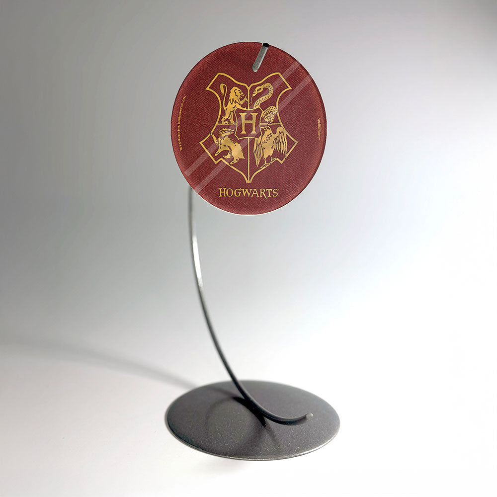 Fantastic Beasts 2 (Hogwarts Crest) 3.5” StarFire Prints™ Glass Art SPCIR908