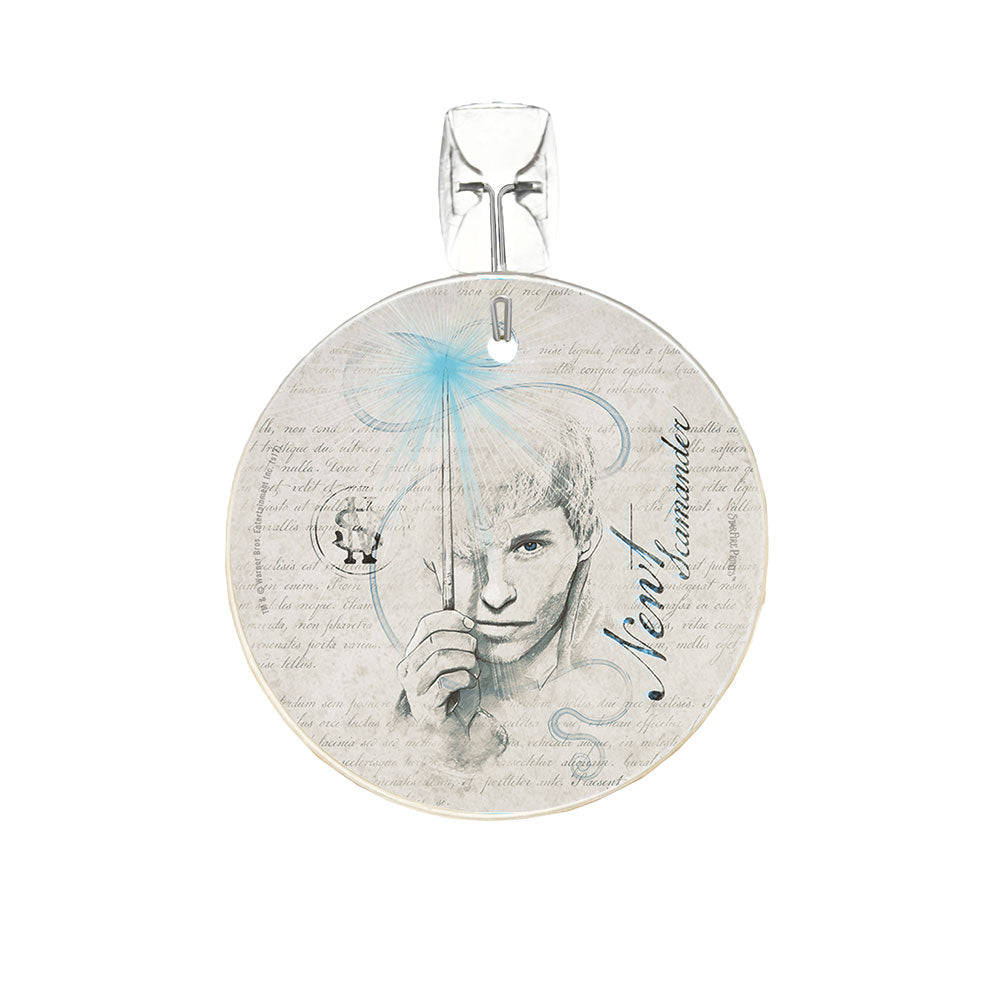 Fantastic Beasts 2 (Newt Scamander) 3.5” StarFire Prints™ Glass Art SPCIR909