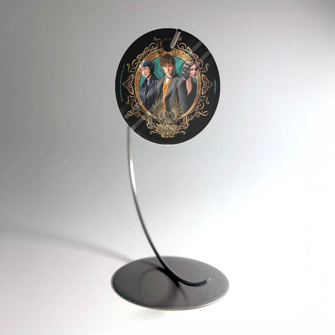 Fantastic Beasts: The Crimes of Grindelwald (Phoenix Emblem) StarFire Prints™ Glass Art SPCIR912