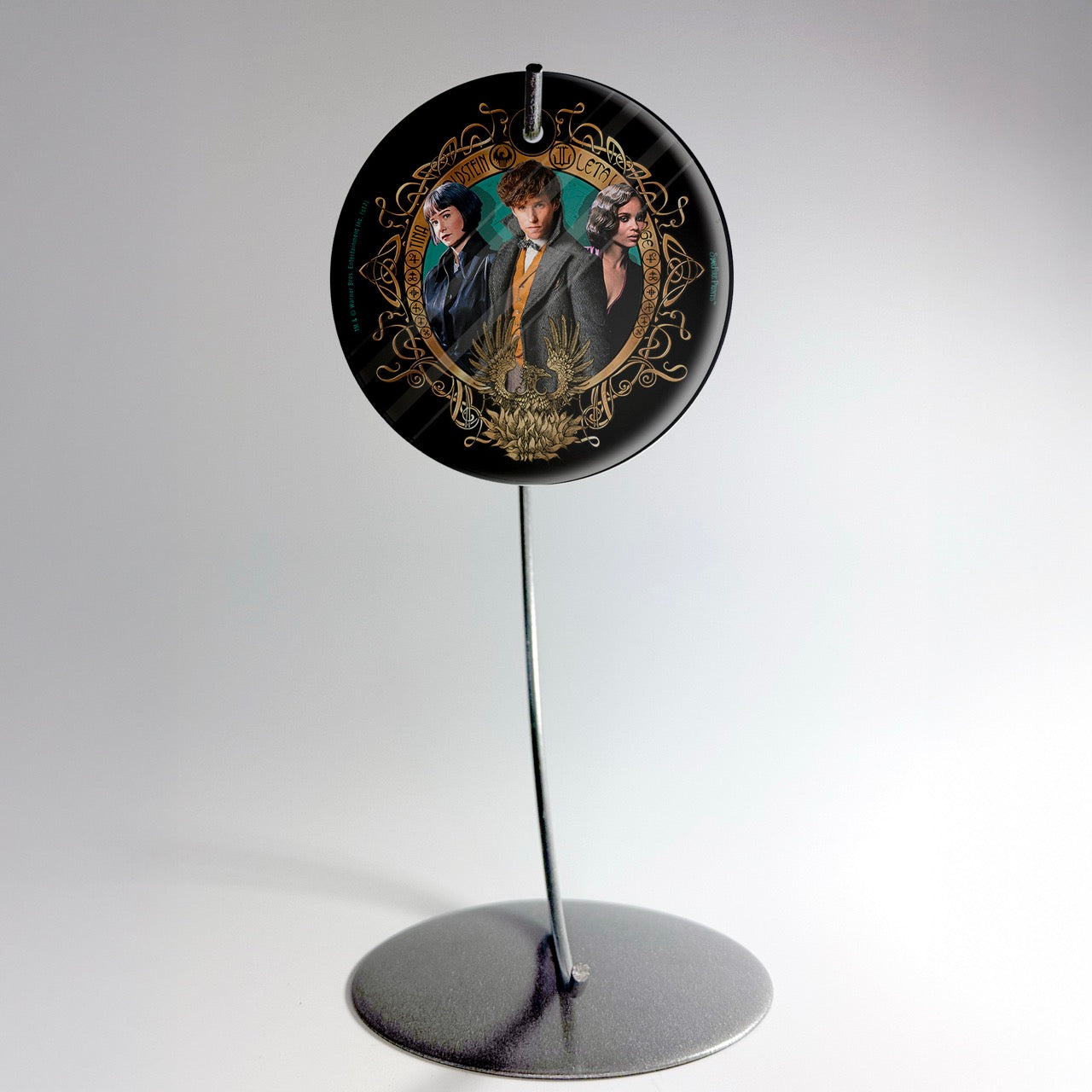 Fantastic Beasts: The Crimes of Grindelwald (Phoenix Emblem) StarFire Prints™ Glass Art SPCIR912