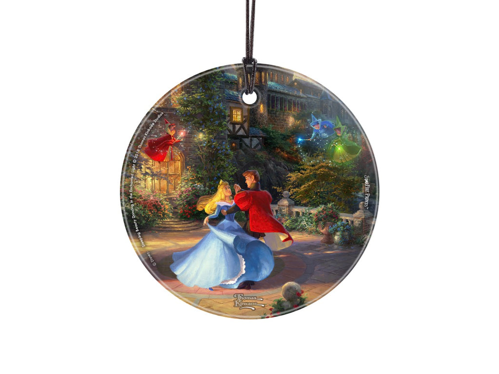 Disney (Sleeping Beauty – Dancing in the Enchanted Light) StarFire Prints™ Hanging Glass Print SPCIR958
