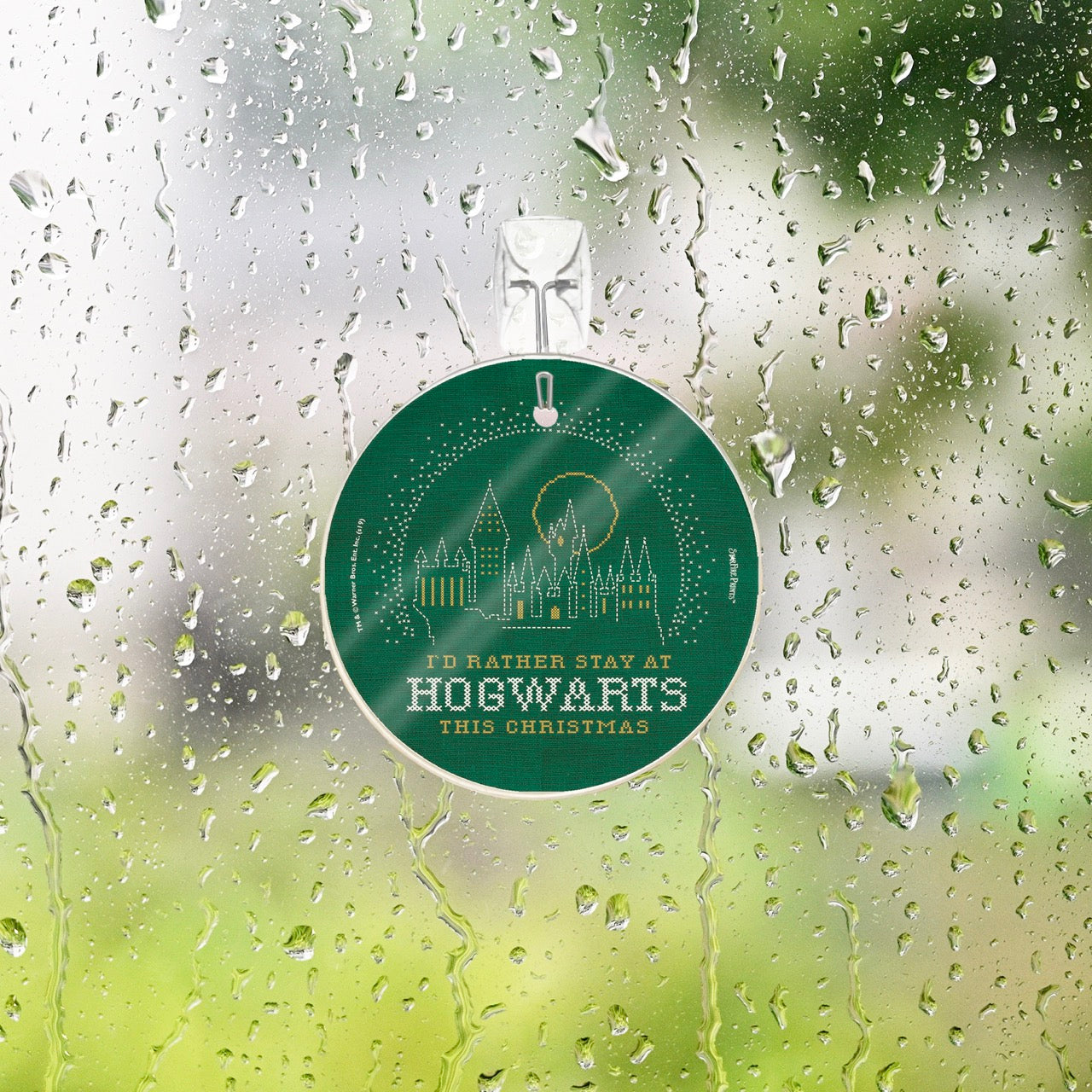 Harry Potter (Id Rather Stay at Hogwarts) StarFire Prints™ Glass Art SPCIR989