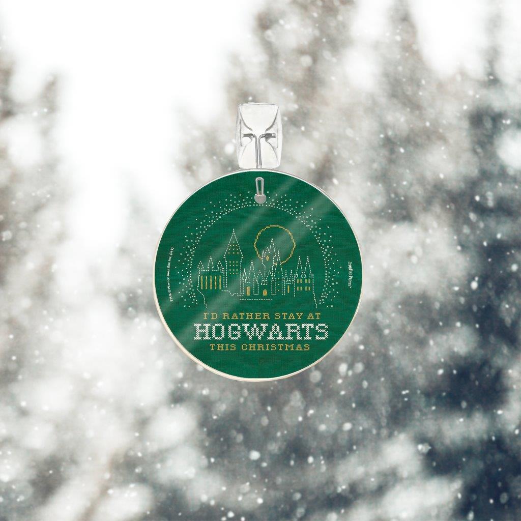 Harry Potter (Id Rather Stay at Hogwarts) StarFire Prints™ Glass Art SPCIR989