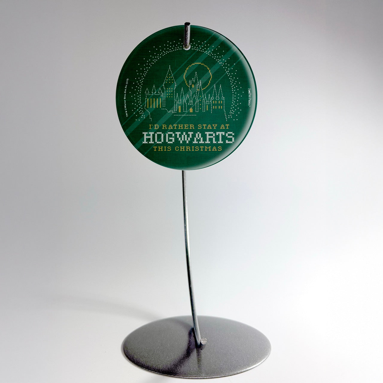 Harry Potter (Id Rather Stay at Hogwarts) StarFire Prints™ Glass Art SPCIR989