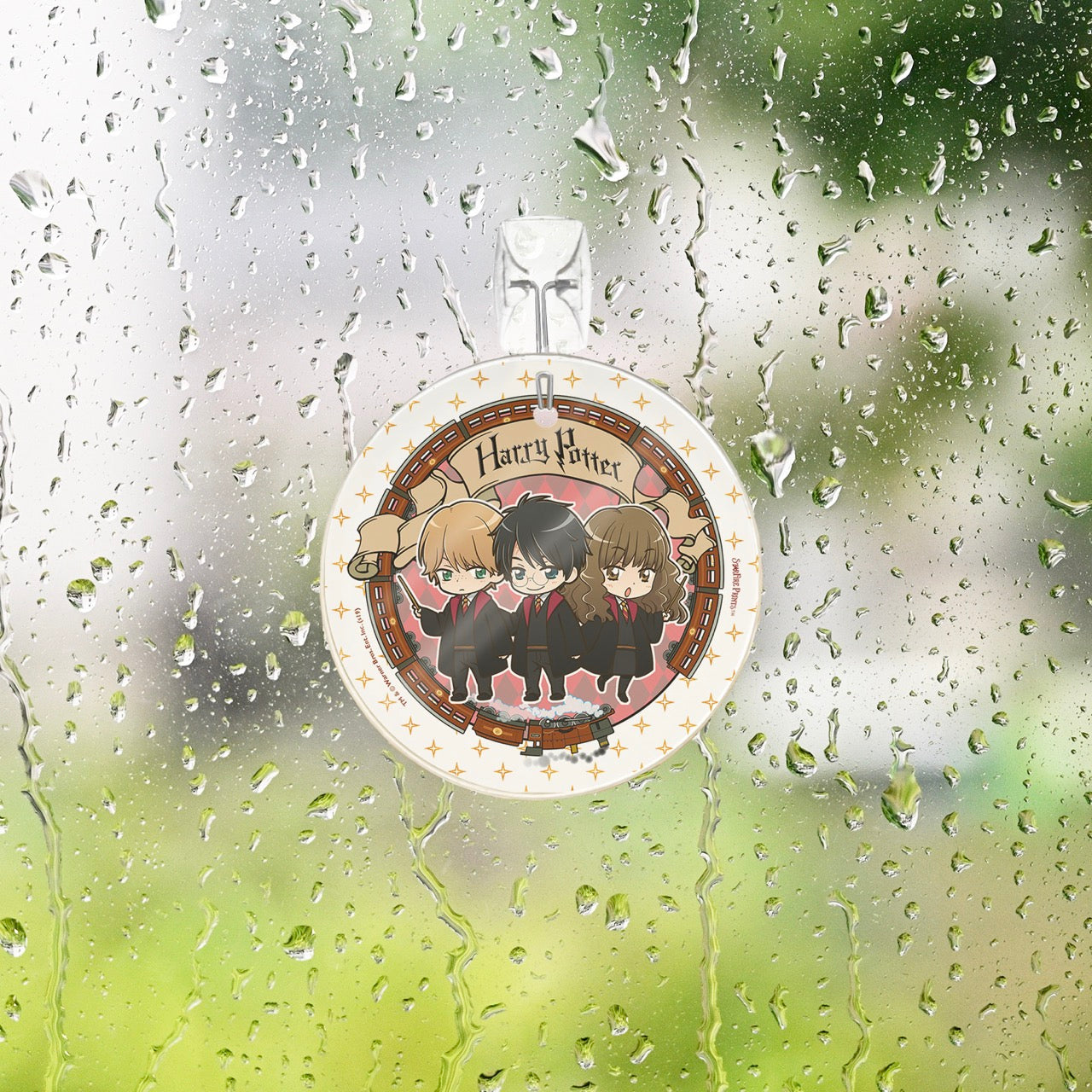 Harry Potter (Off to Hogwarts Anime) StarFire Prints™ Glass Art SPCIR993