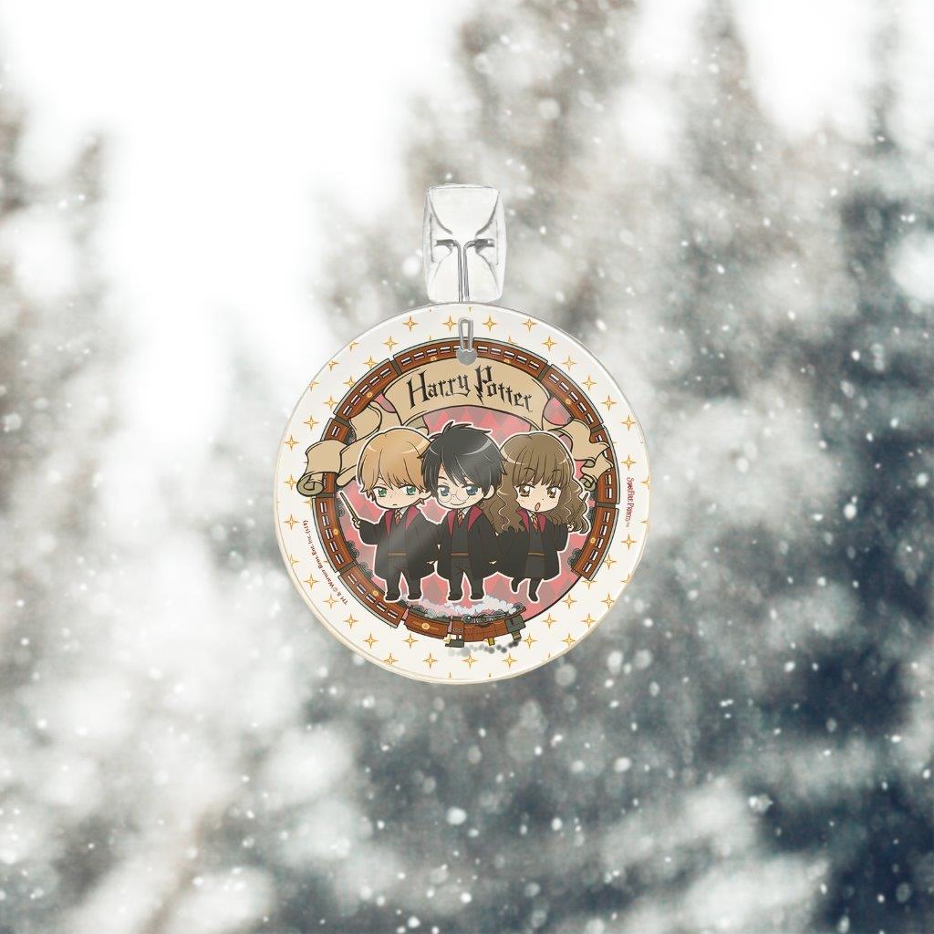 Harry Potter (Off to Hogwarts Anime) StarFire Prints™ Glass Art SPCIR993