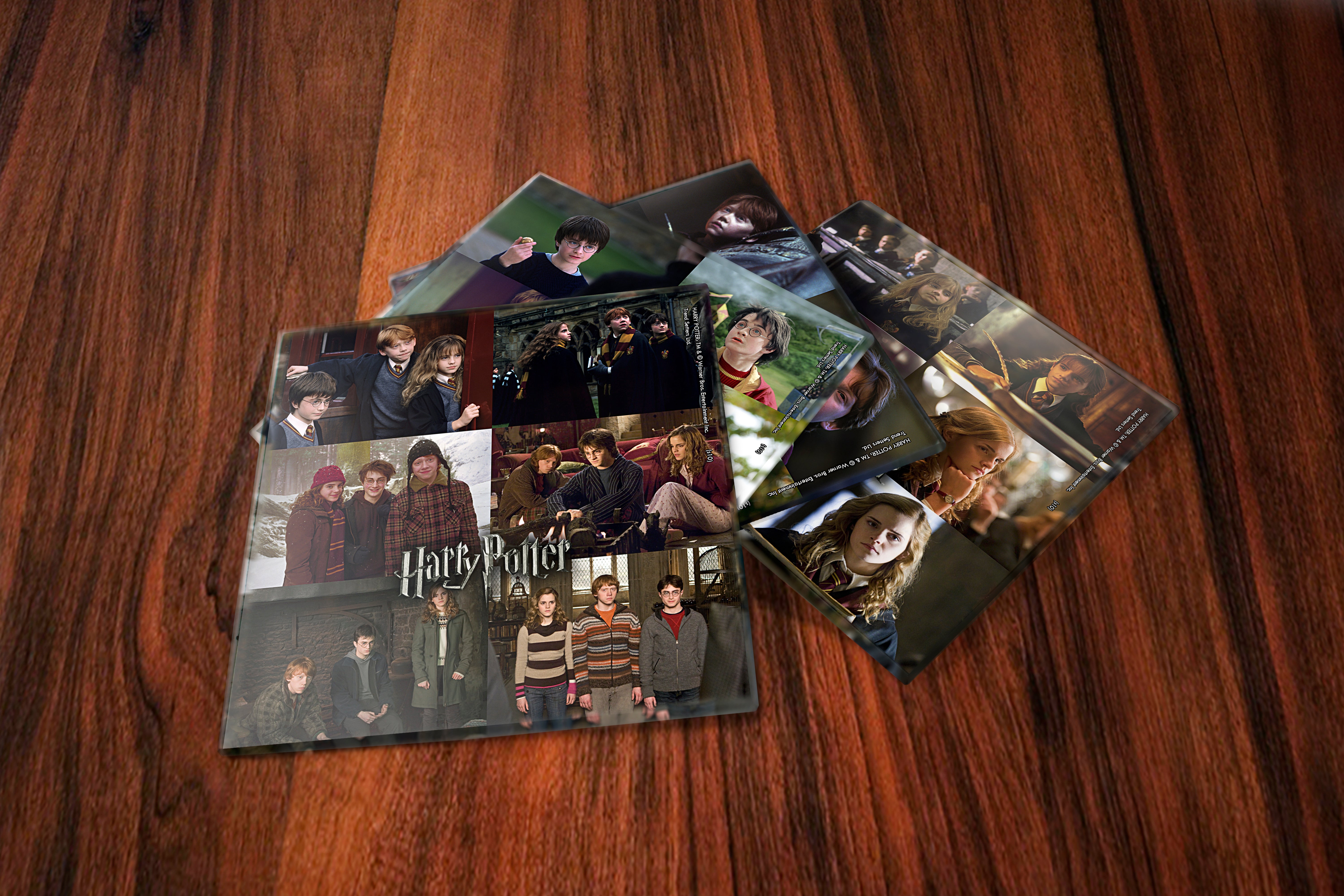 Harry Potter StarFire Prints™ Glass Coaster Set of Four SPCSTR036