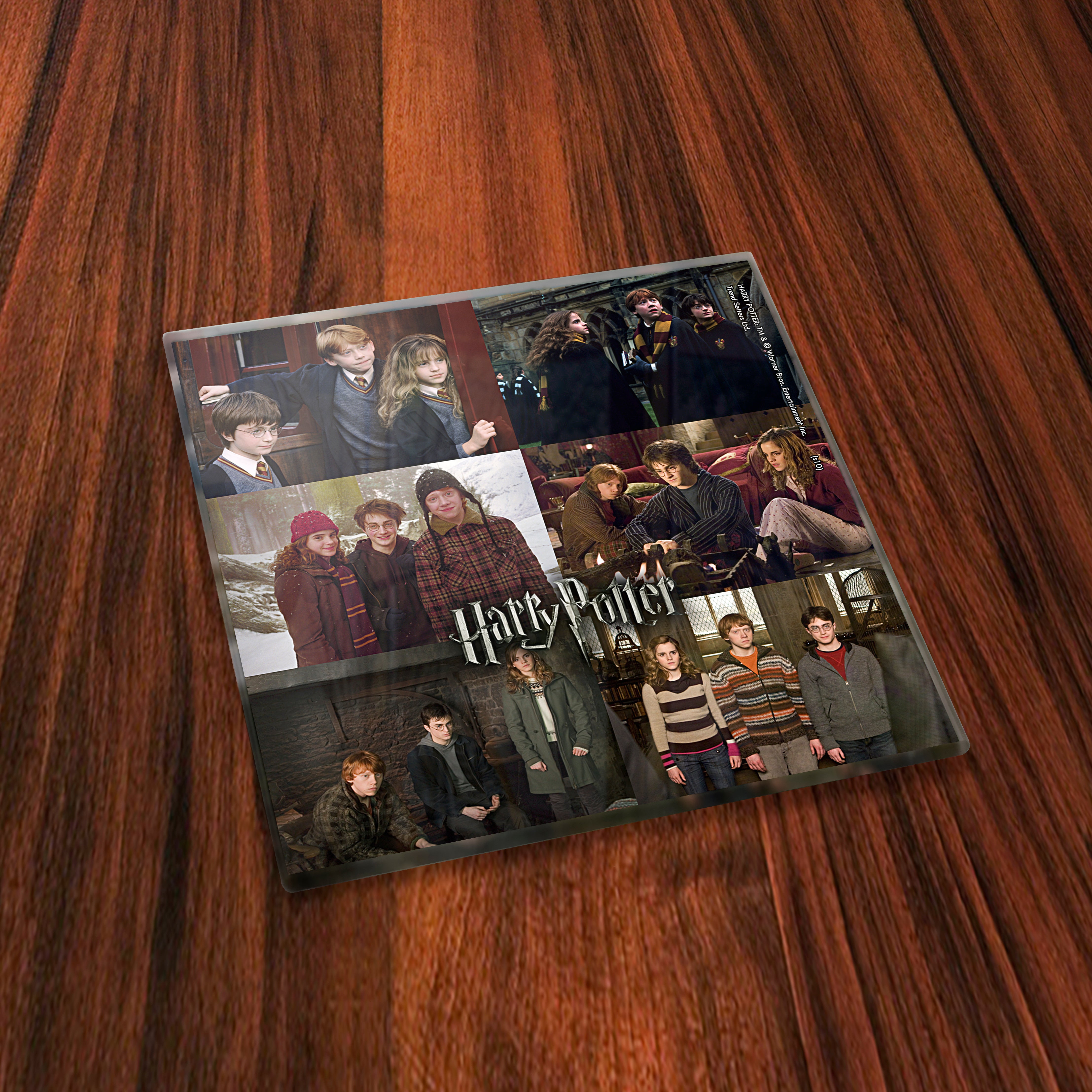 Harry Potter StarFire Prints™ Glass Coaster Set of Four SPCSTR036