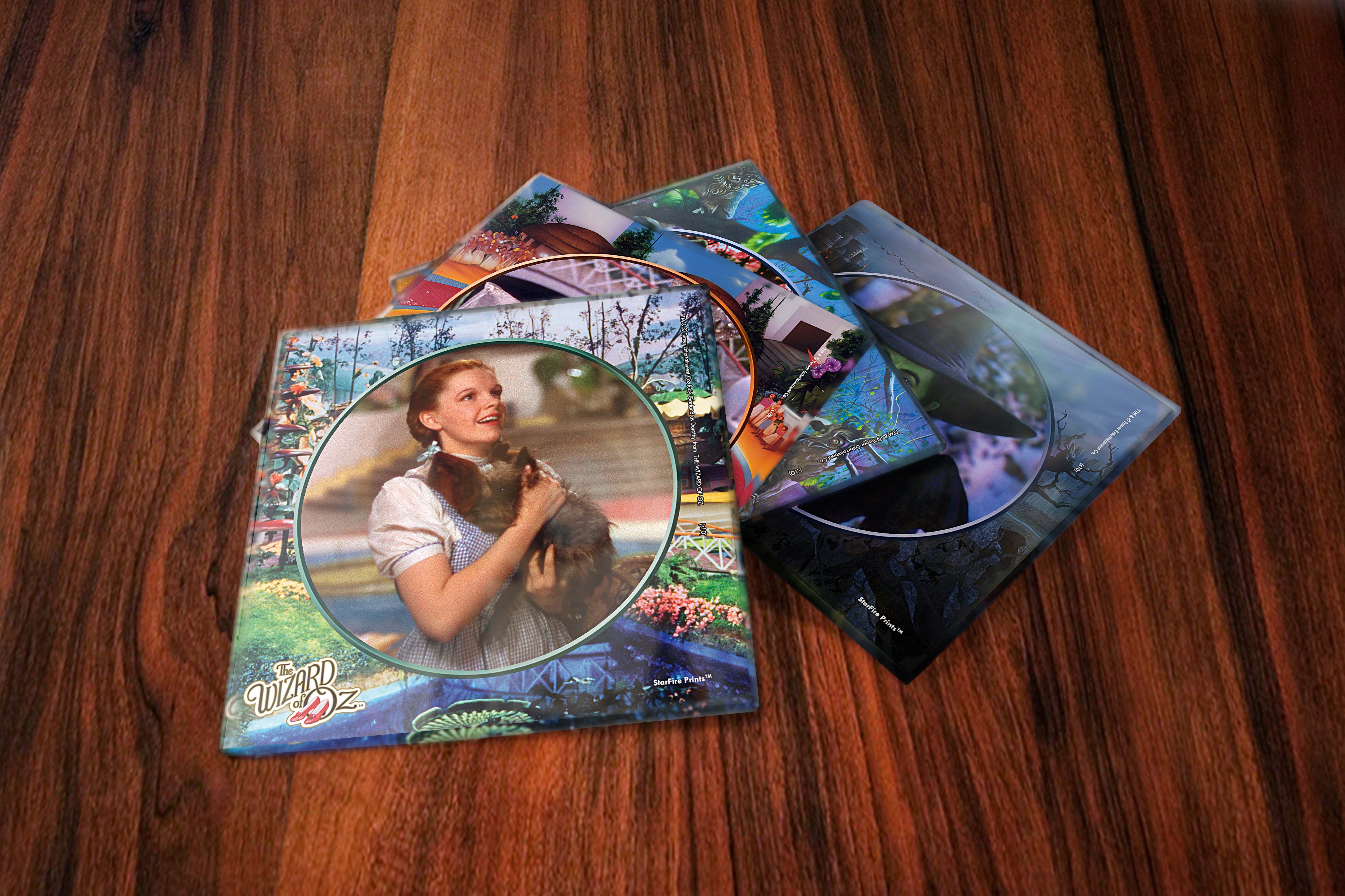 The Wizard of Oz StarFire Prints™ Glass Coaster Set of Four SPCSTR046