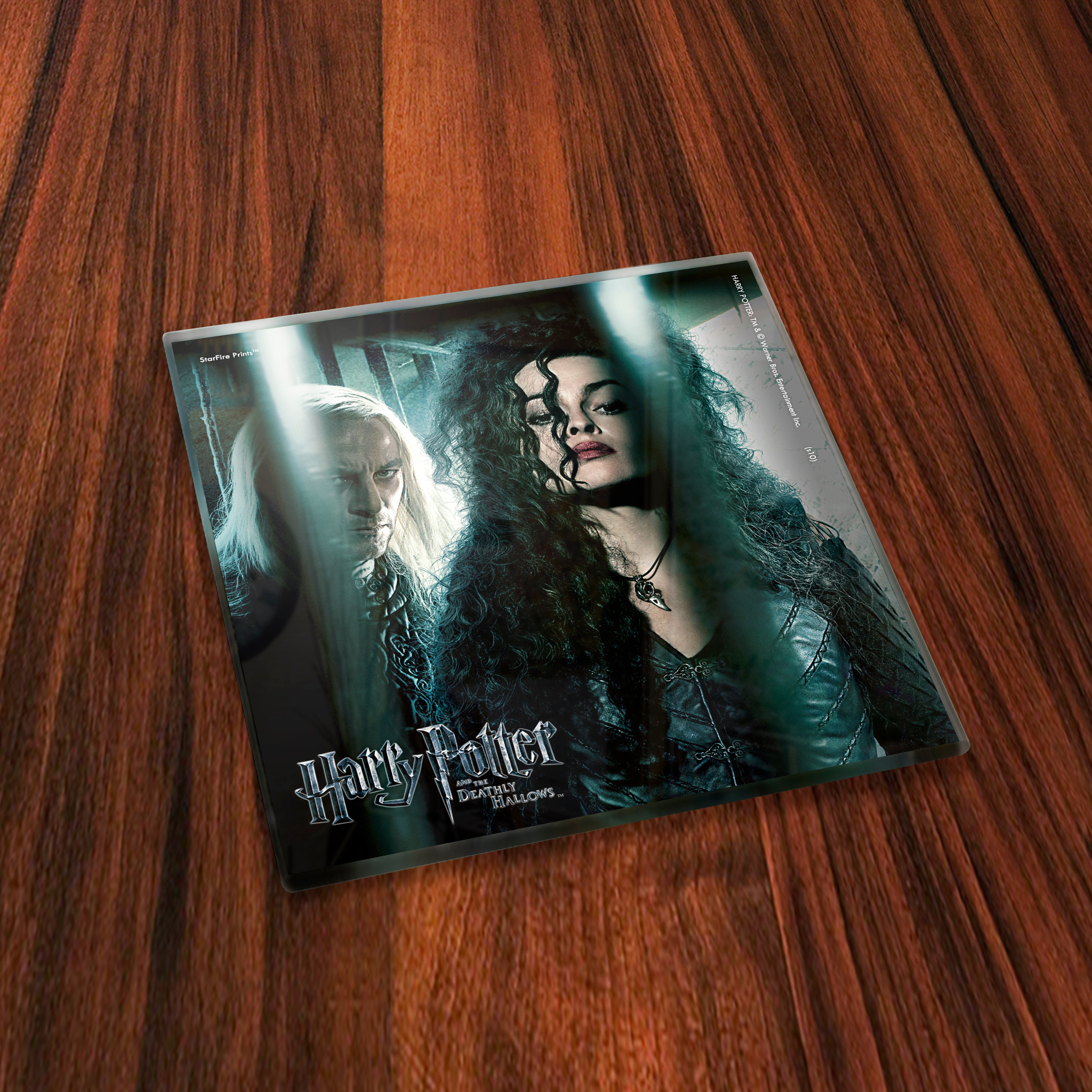 Harry Potter (The Deathly Hallows) StarFire Prints™ Glass Coaster Set of Four SPCSTR049