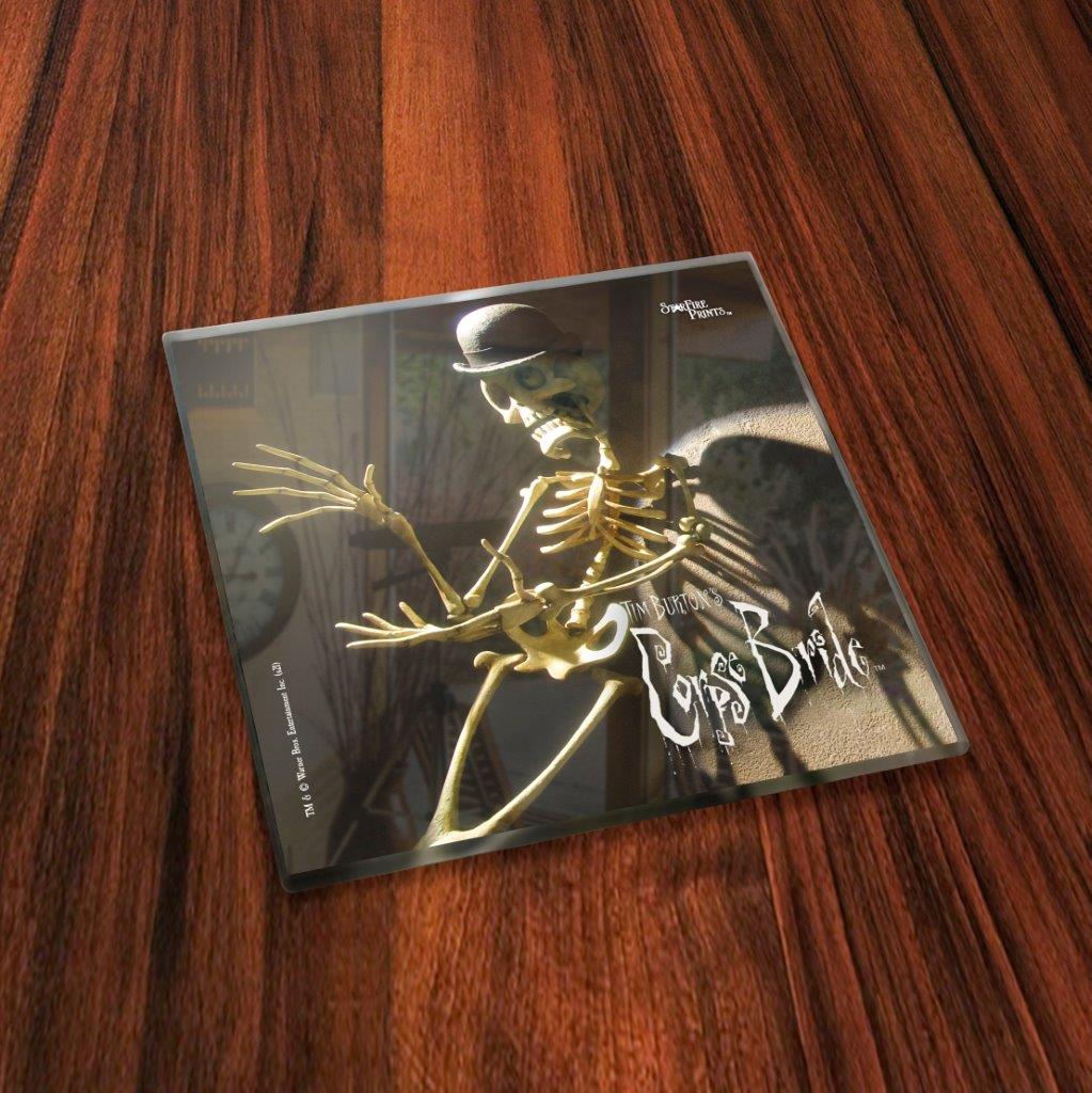 Corpse Bride (Set 1) StarFire Prints™ StarFire Prints™ Glass Coaster Set of Four SPCSTR117