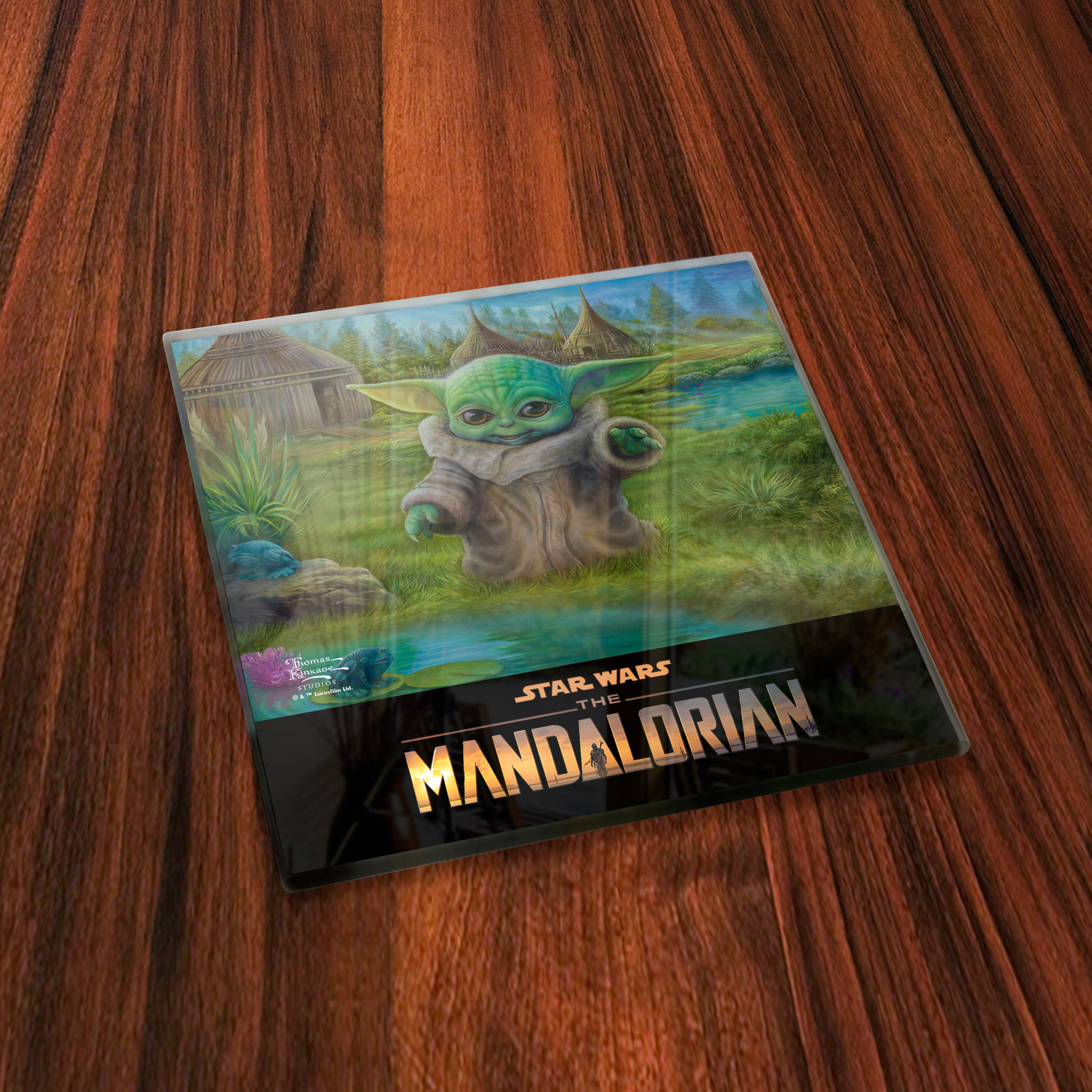 Star Wars (The Mandalorian Collection) StarFire Prints™ Glass Coaster Set of Four SPCSTR1188