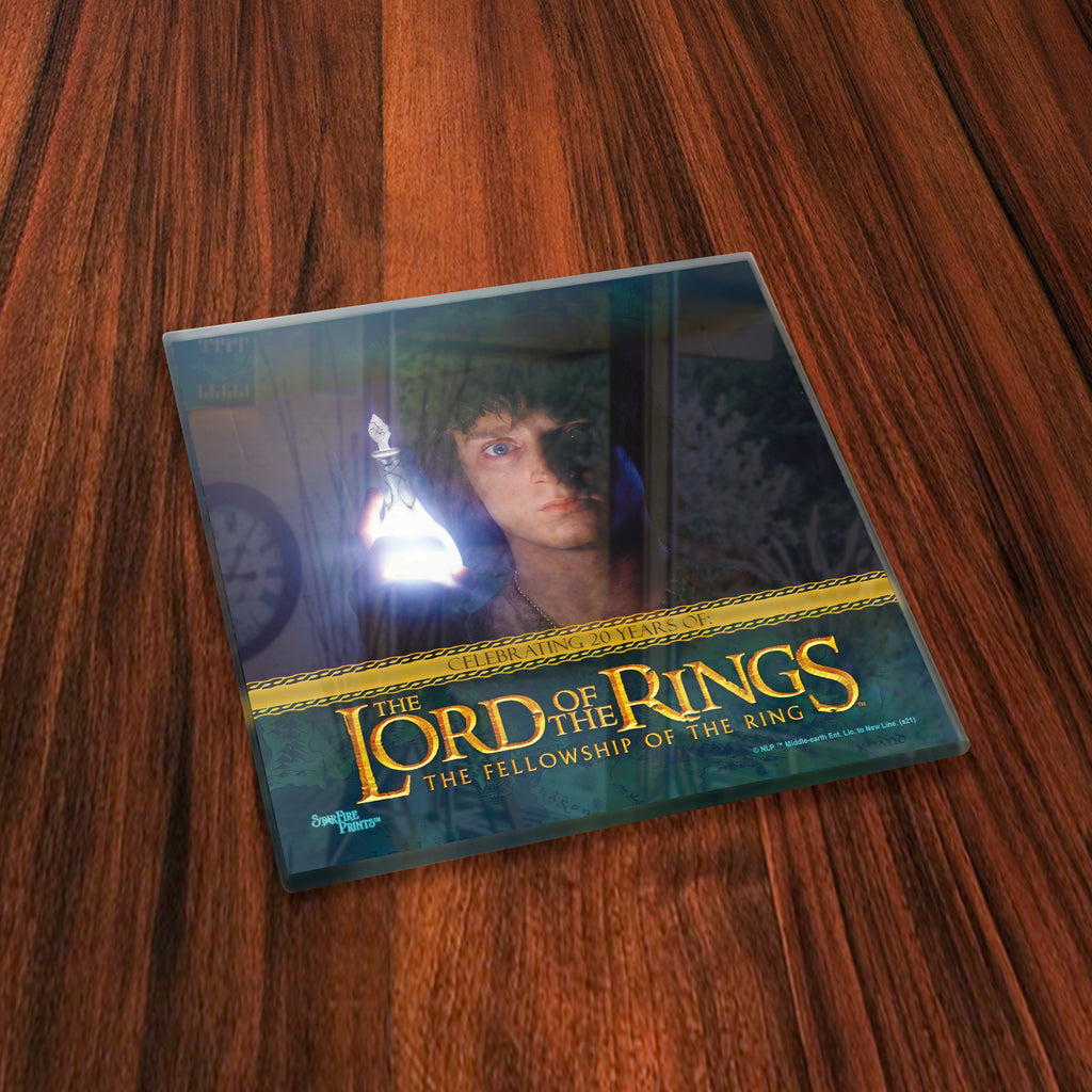 Lord of the Rings: The Fellowship of the Ring  (20th Anniversary) StarFire Prints™ Glass Coaster Set of Four SPCSTR1195