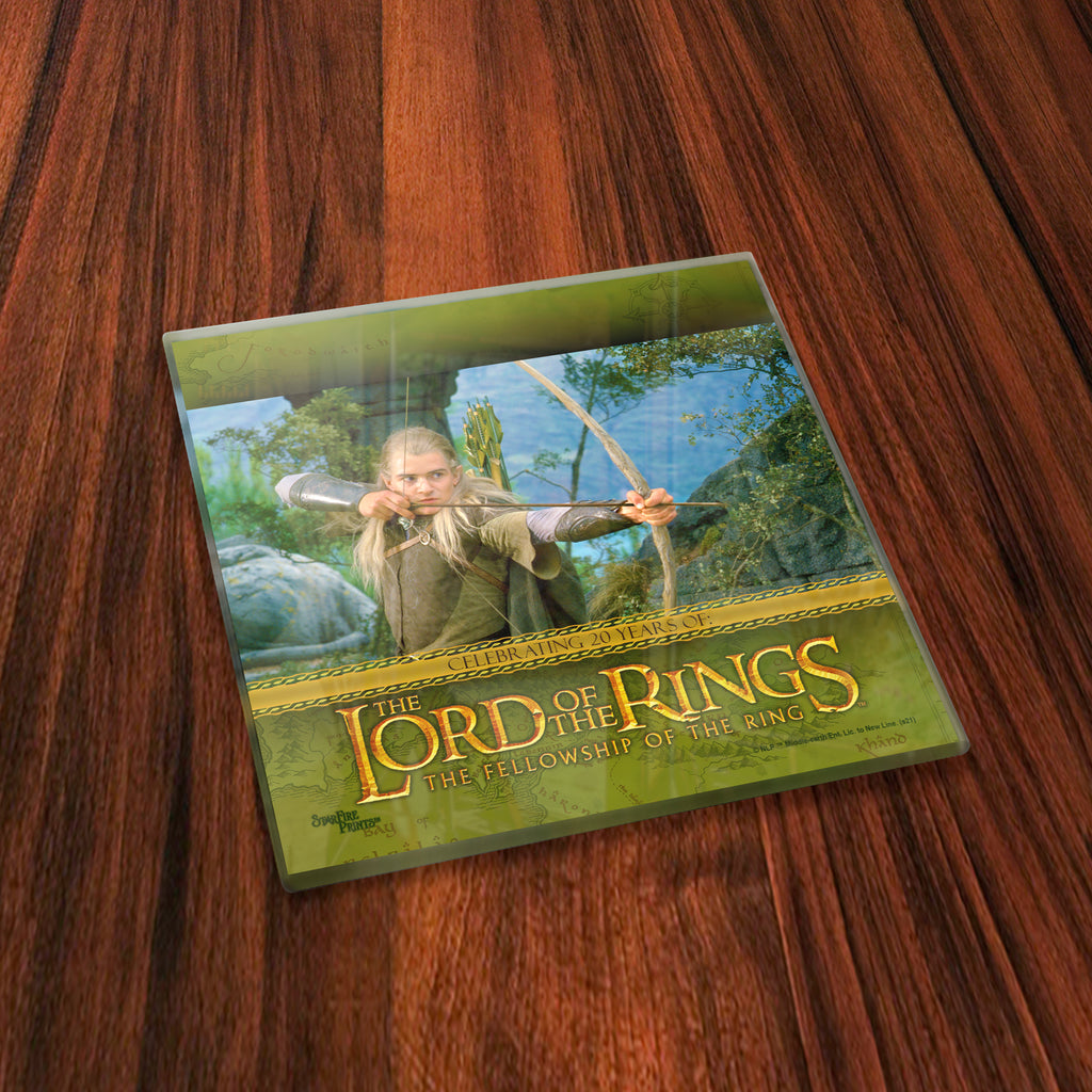 Lord of the Rings: The Fellowship of the Ring  (20th Anniversary) StarFire Prints™ Glass Coaster Set of Four SPCSTR1195