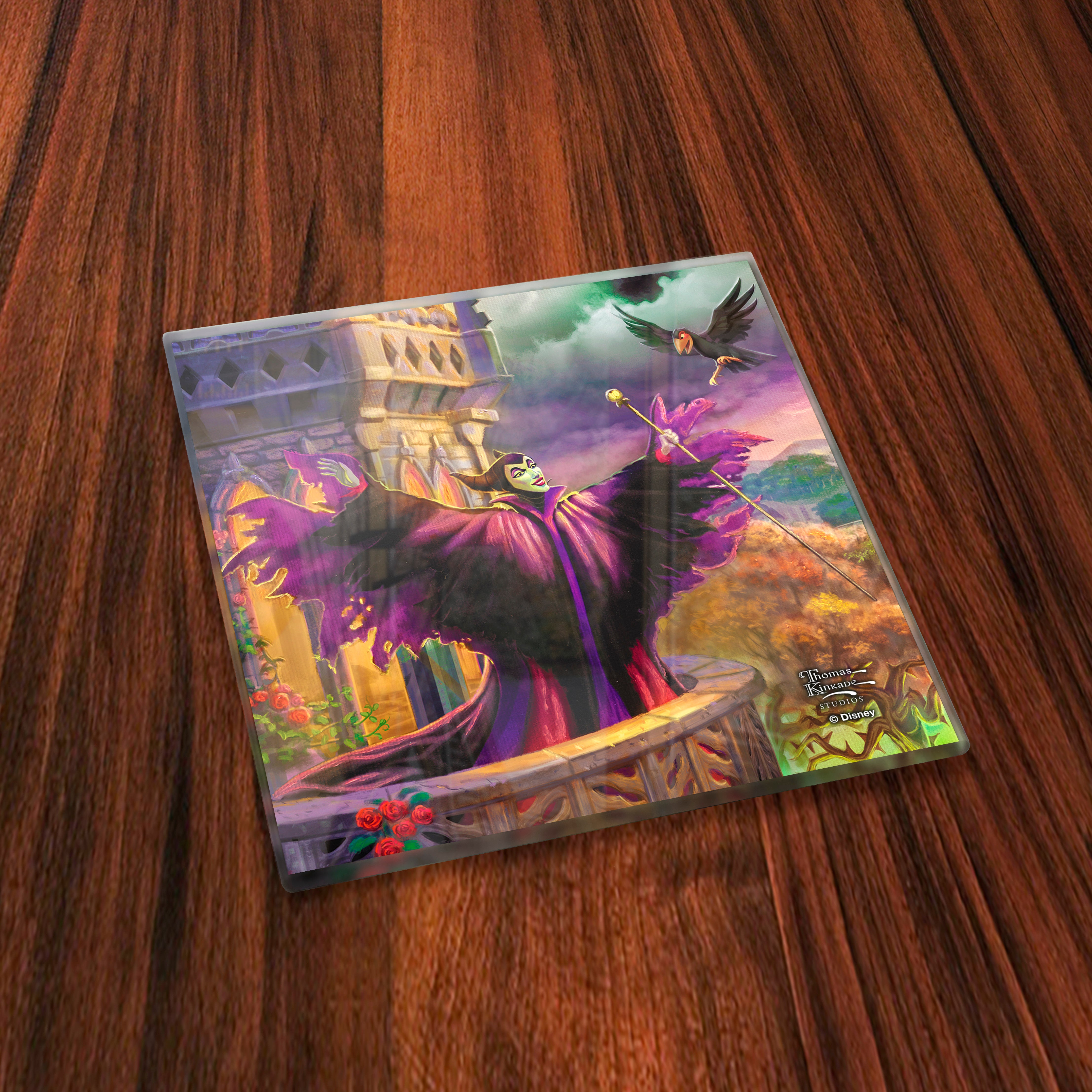 Disney (Maleficent) StarFire™ Print Coaster Set of Four SPCSTR1271