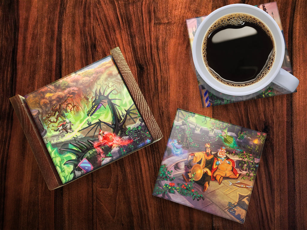 Disney (Maleficent) StarFire™ Print Coaster Set of Four SPCSTR1271