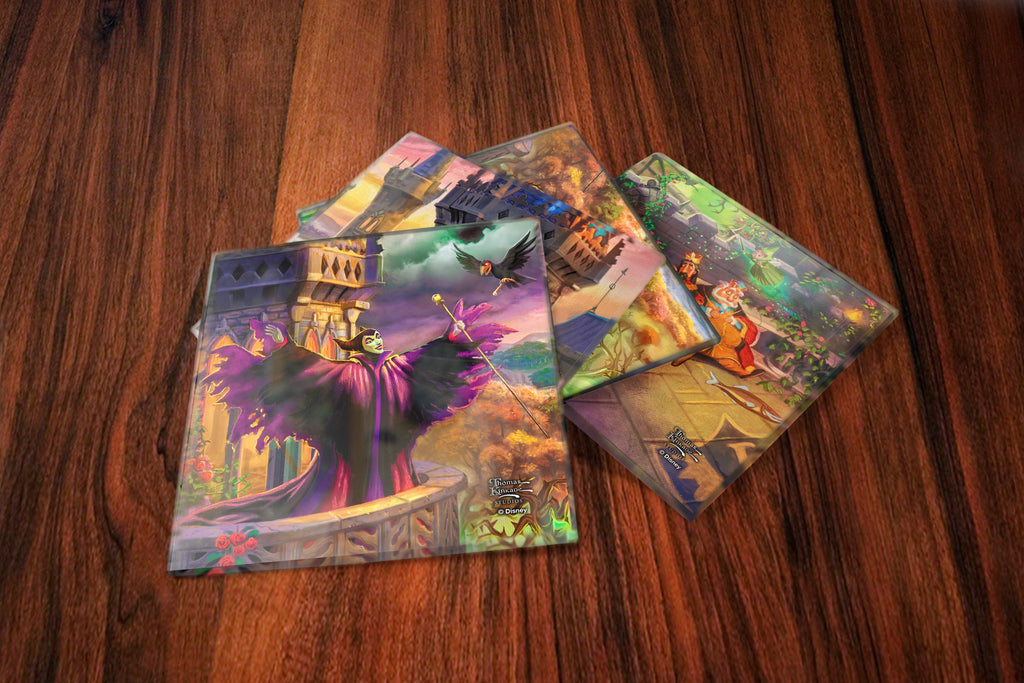 Disney (Maleficent) StarFire™ Print Coaster Set of Four SPCSTR1271