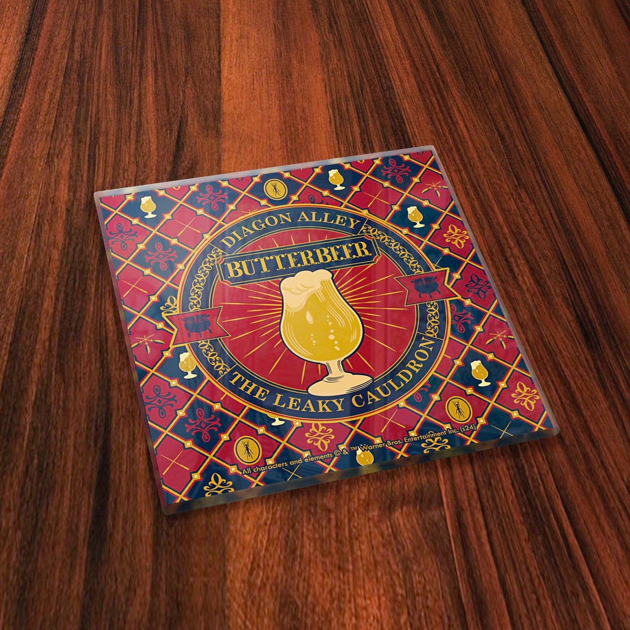 Harry Potter (Butterbeer Season) StarFire Prints™ Glass Coaster Set SPCSTR1312