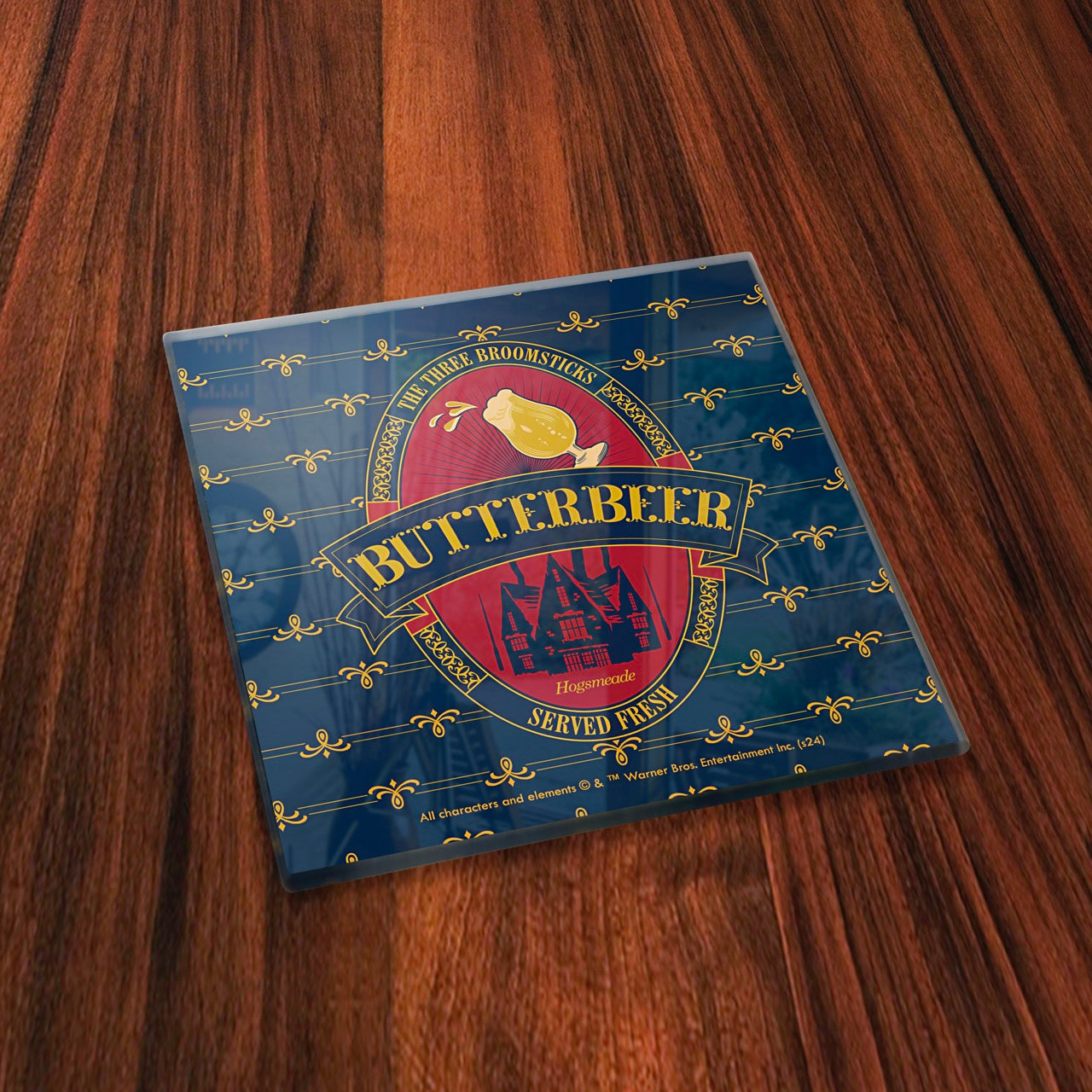 Harry Potter (Butterbeer Season) StarFire Prints™ Glass Coaster Set SPCSTR1312