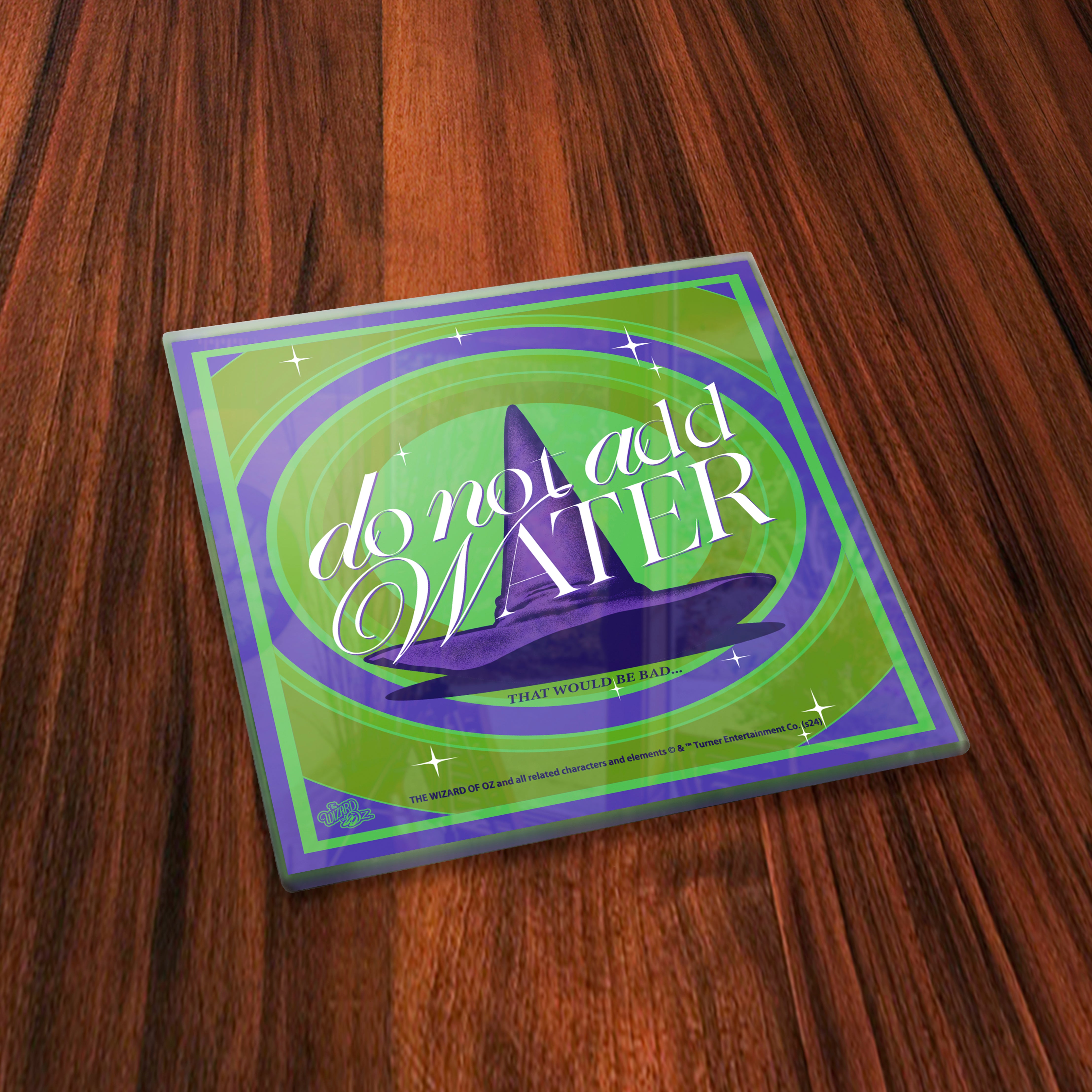 The Wizard of Oz (Good Witch V Bad Witch) Starfire Prints Glass Coaster Set SPCSTR1314