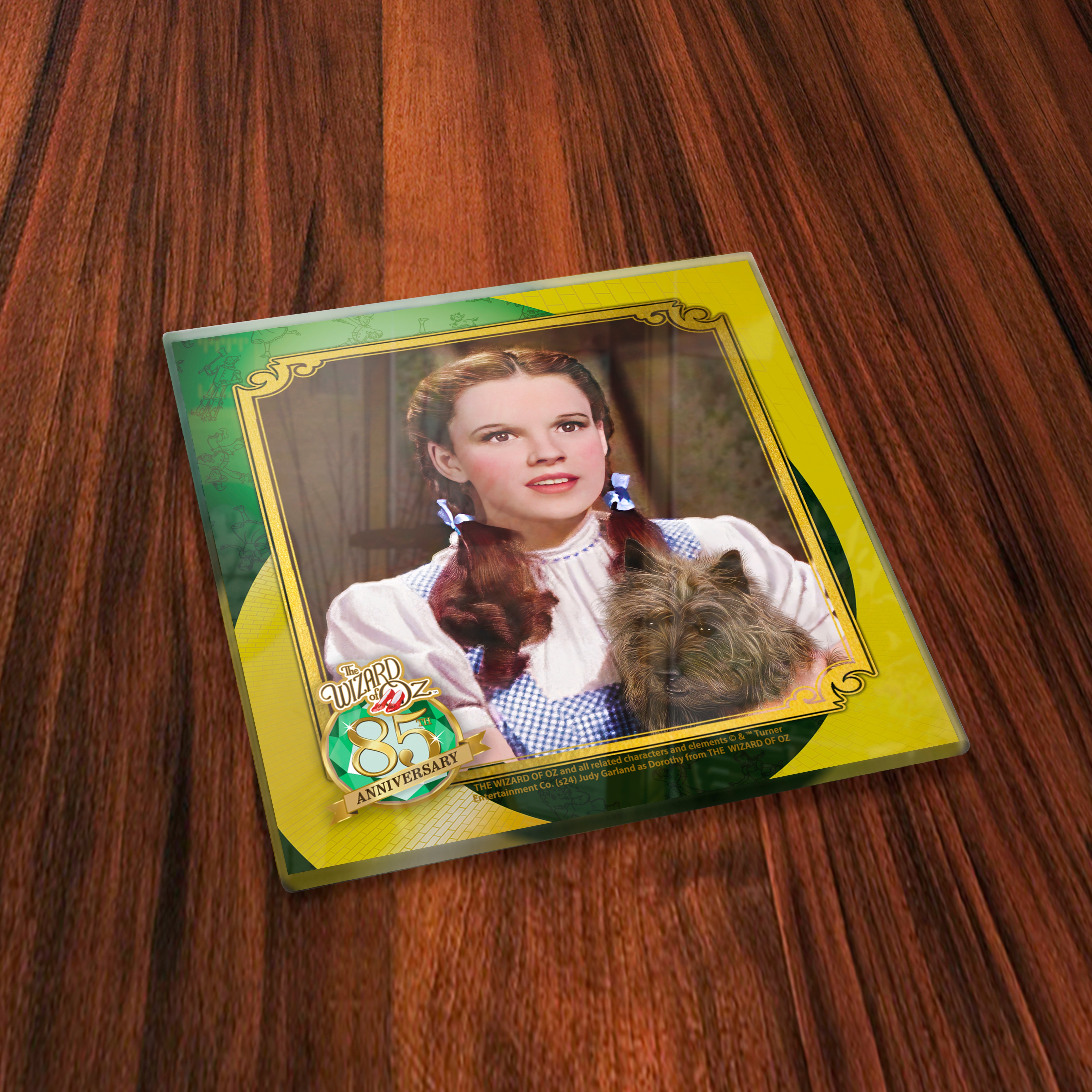 The Wizard of Oz 85th Anniversary (Characters) Starfire Prints Glass Coaster Set SPCSTR1315