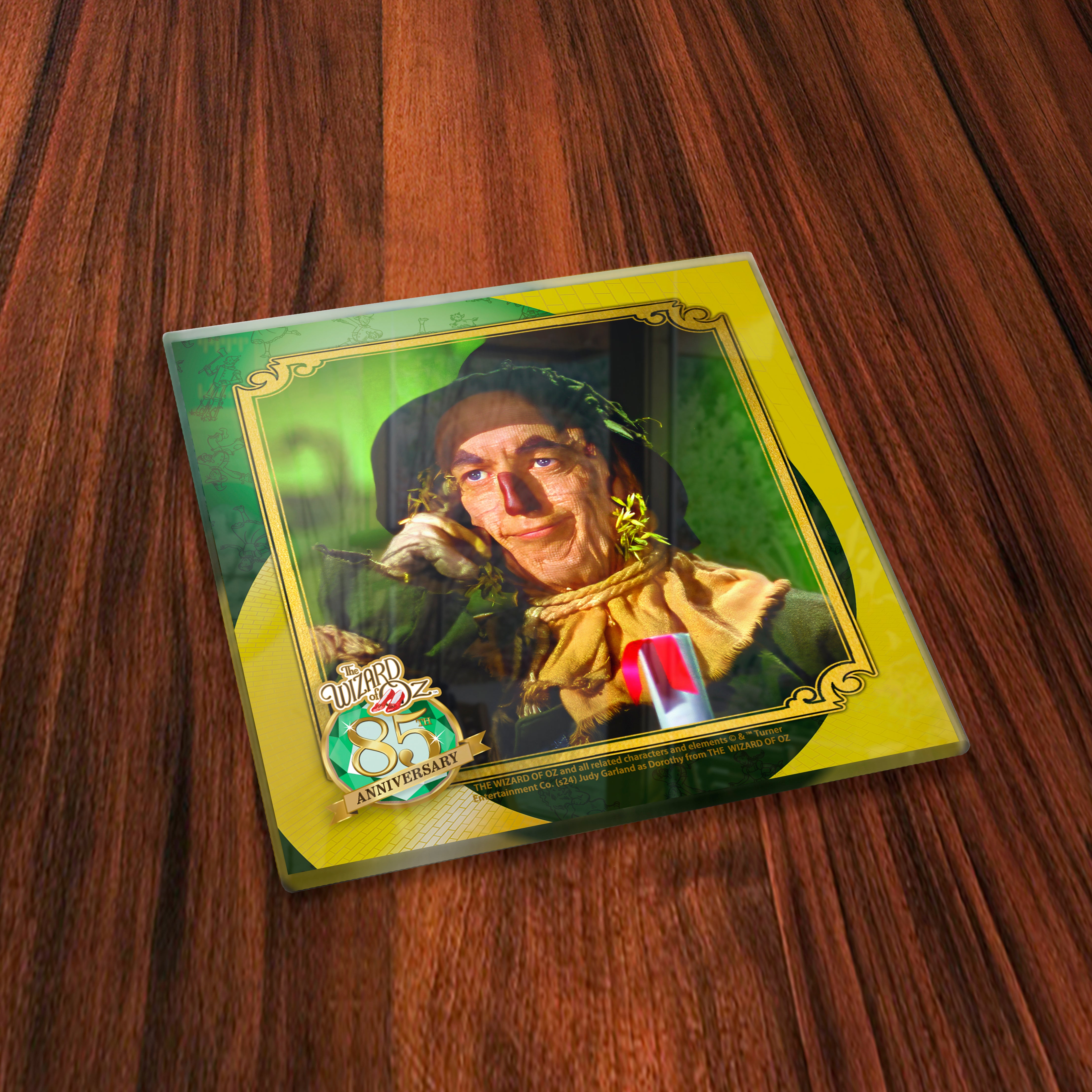 The Wizard of Oz 85th Anniversary (Characters) Starfire Prints Glass Coaster Set SPCSTR1315