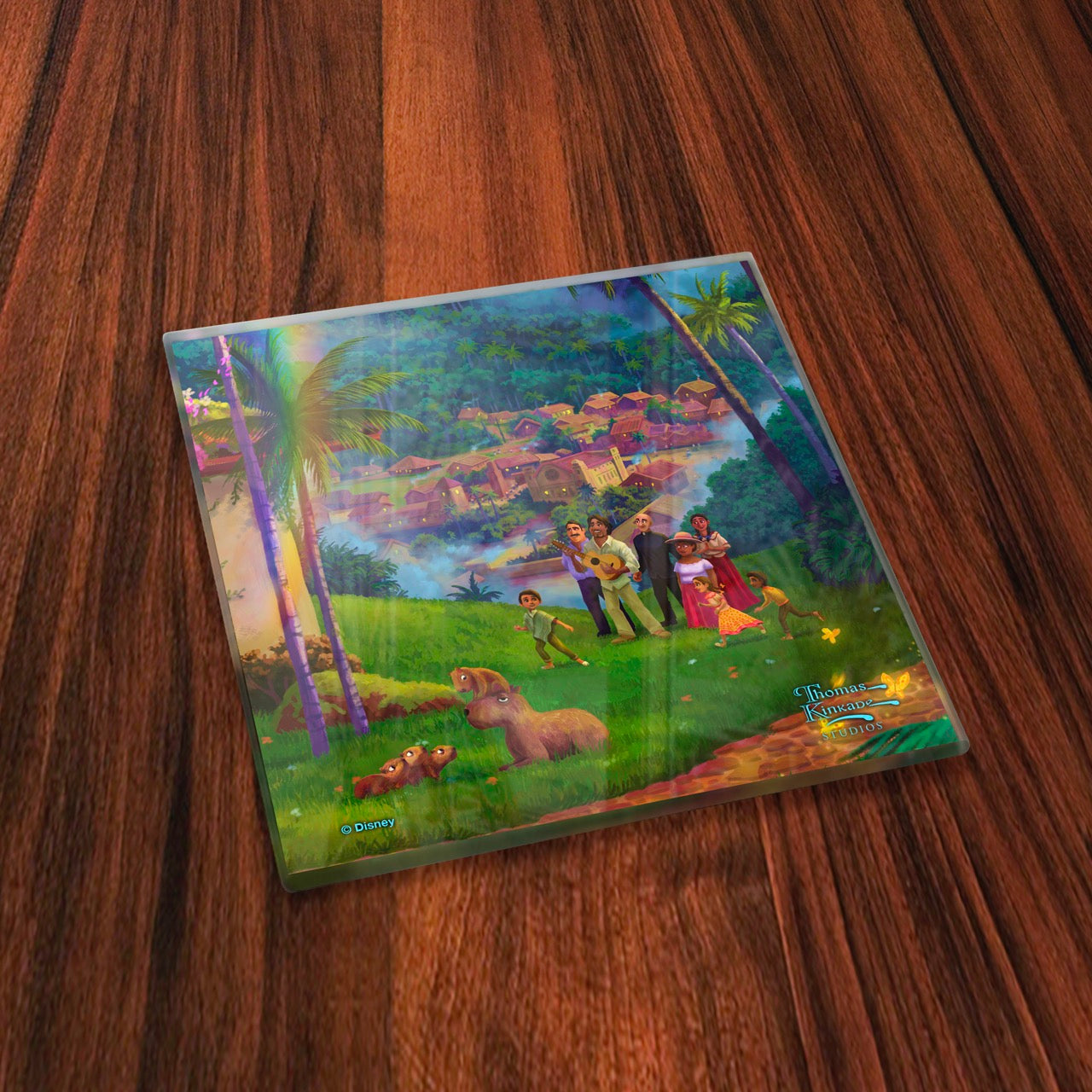 Disney (Encanto – The Miracle of Family) StarFire Prints™ Glass Coaster Set SPCSTR1345