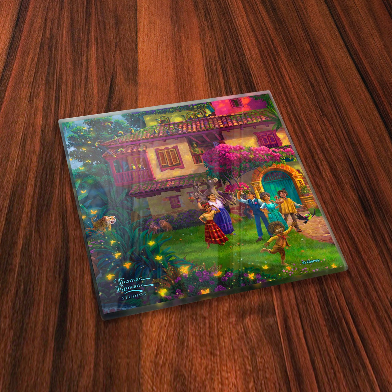 Disney (Encanto – The Miracle of Family) StarFire Prints™ Glass Coaster Set SPCSTR1345