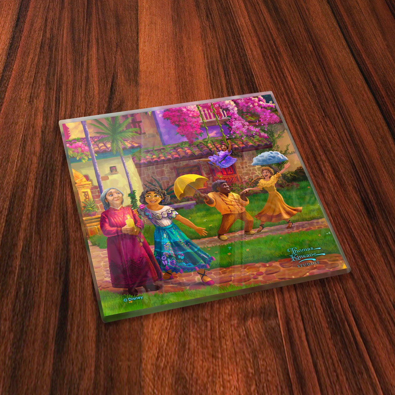 Disney (Encanto – The Miracle of Family) StarFire Prints™ Glass Coaster Set SPCSTR1345