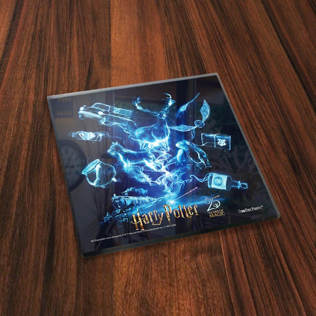 Harry Potter (25 Years of Magic) StarFire Prints™ Glass Coaster Set SPCSTR1361