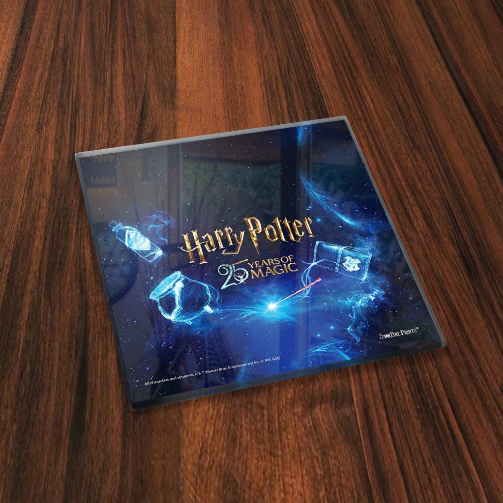 Harry Potter (25 Years of Magic) StarFire Prints™ Glass Coaster Set SPCSTR1361