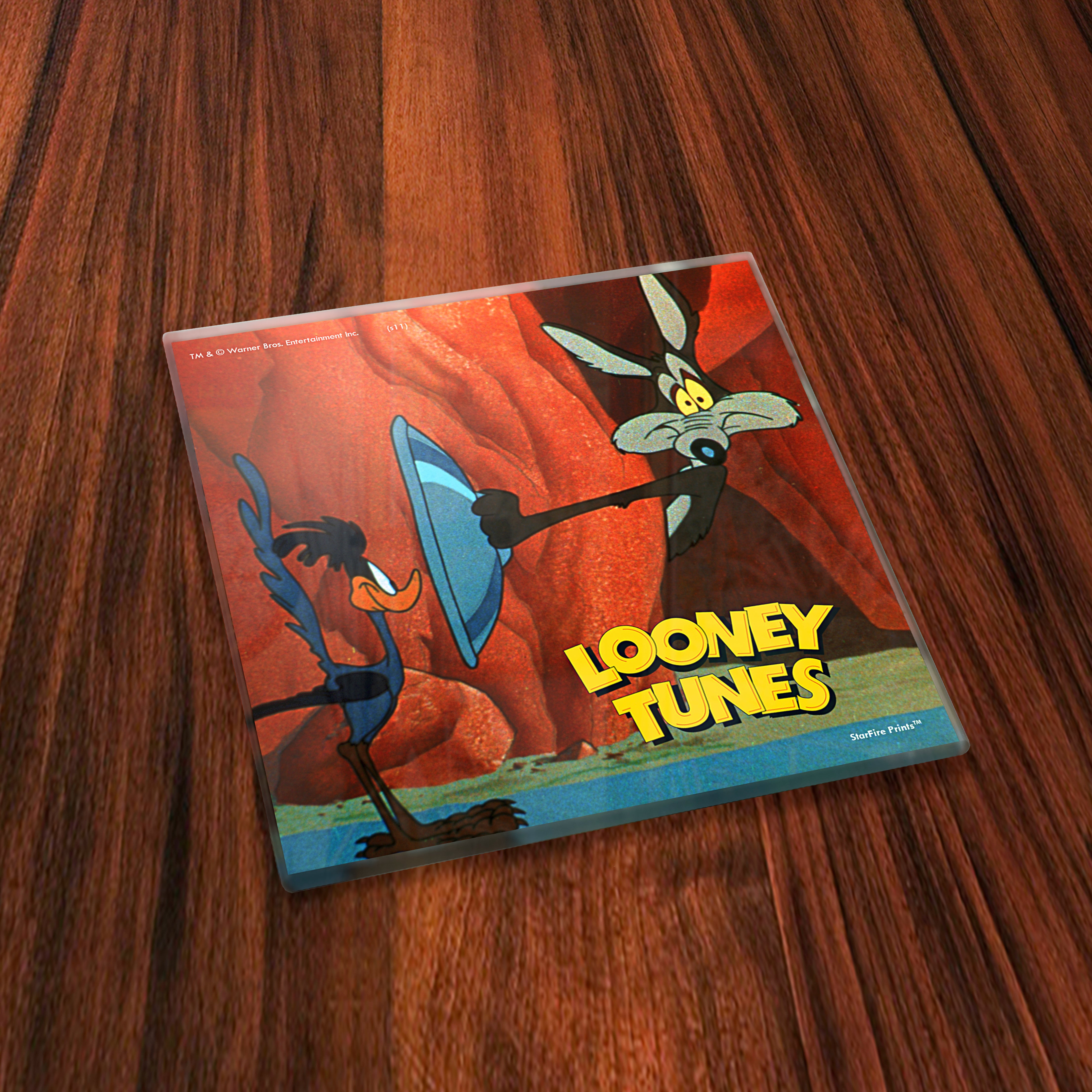 Looney Tunes (Classic Toons) StarFire Prints™ Glass Coaster Set of Four SPCSTR149