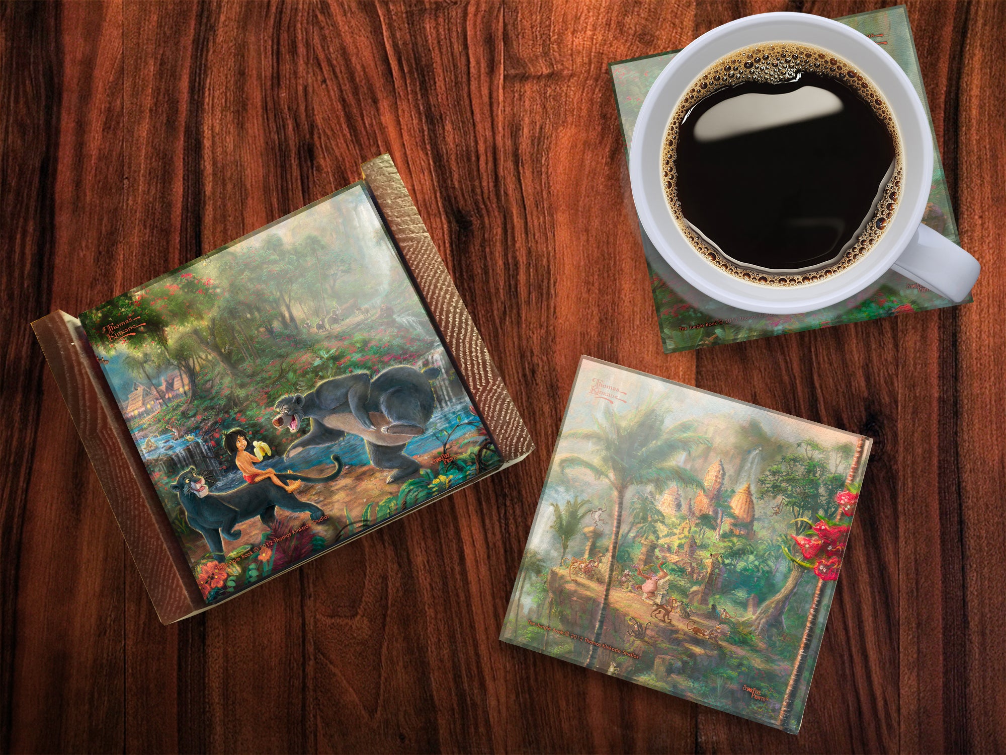 Disney (The Jungle Book) StarFire Prints™ Glass Coaster Set of Four SPCSTR348