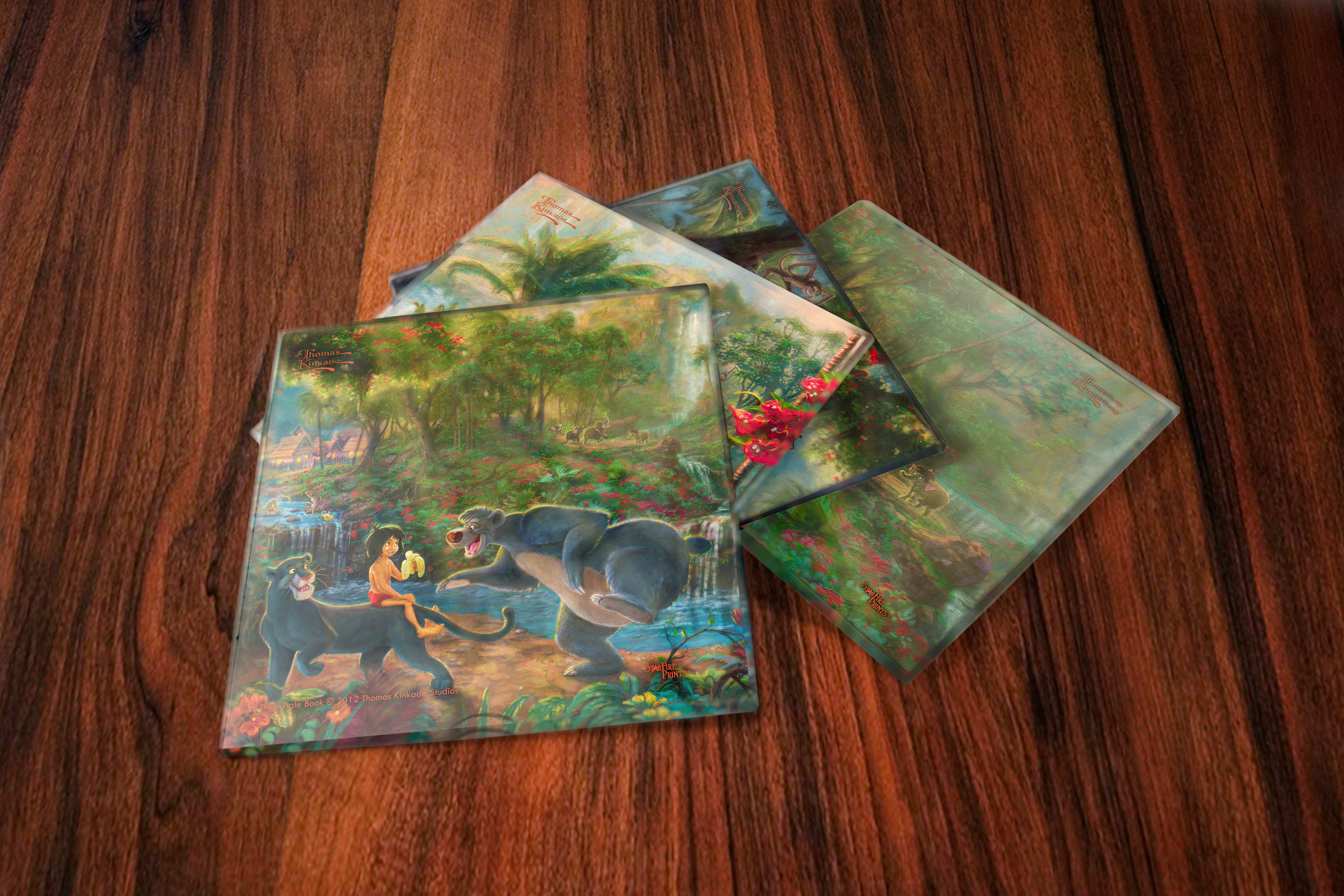Disney (The Jungle Book) StarFire Prints™ Glass Coaster Set of Four SPCSTR348
