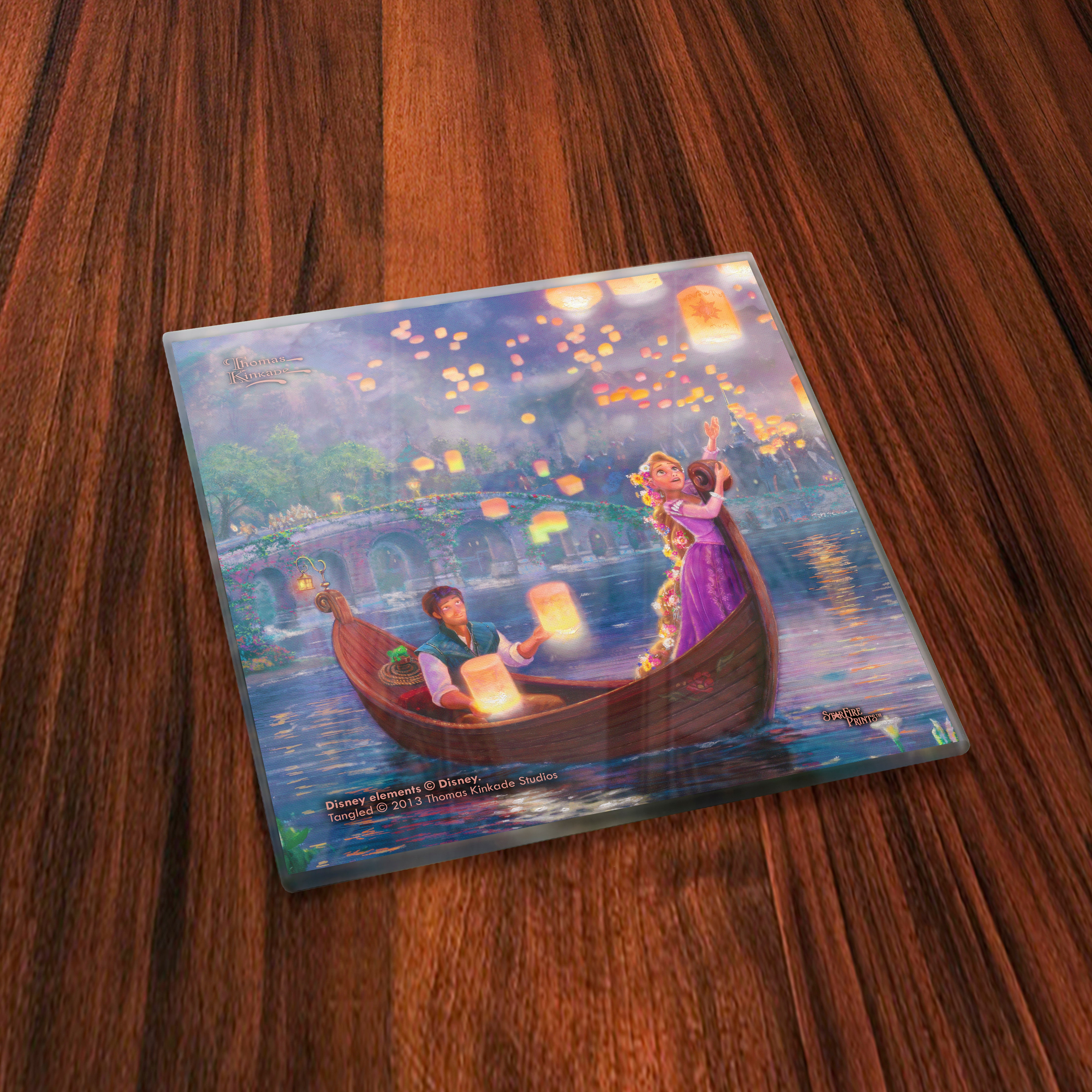 Disney (Tangled) StarFire Prints™ Glass Coaster Set of Four SPCSTR423